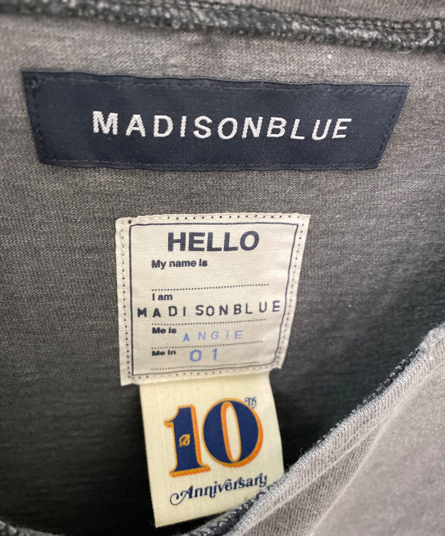 中古・古着通販】MADISON BLUE (マディソンブルー) VINTAGE HELLO TEE
