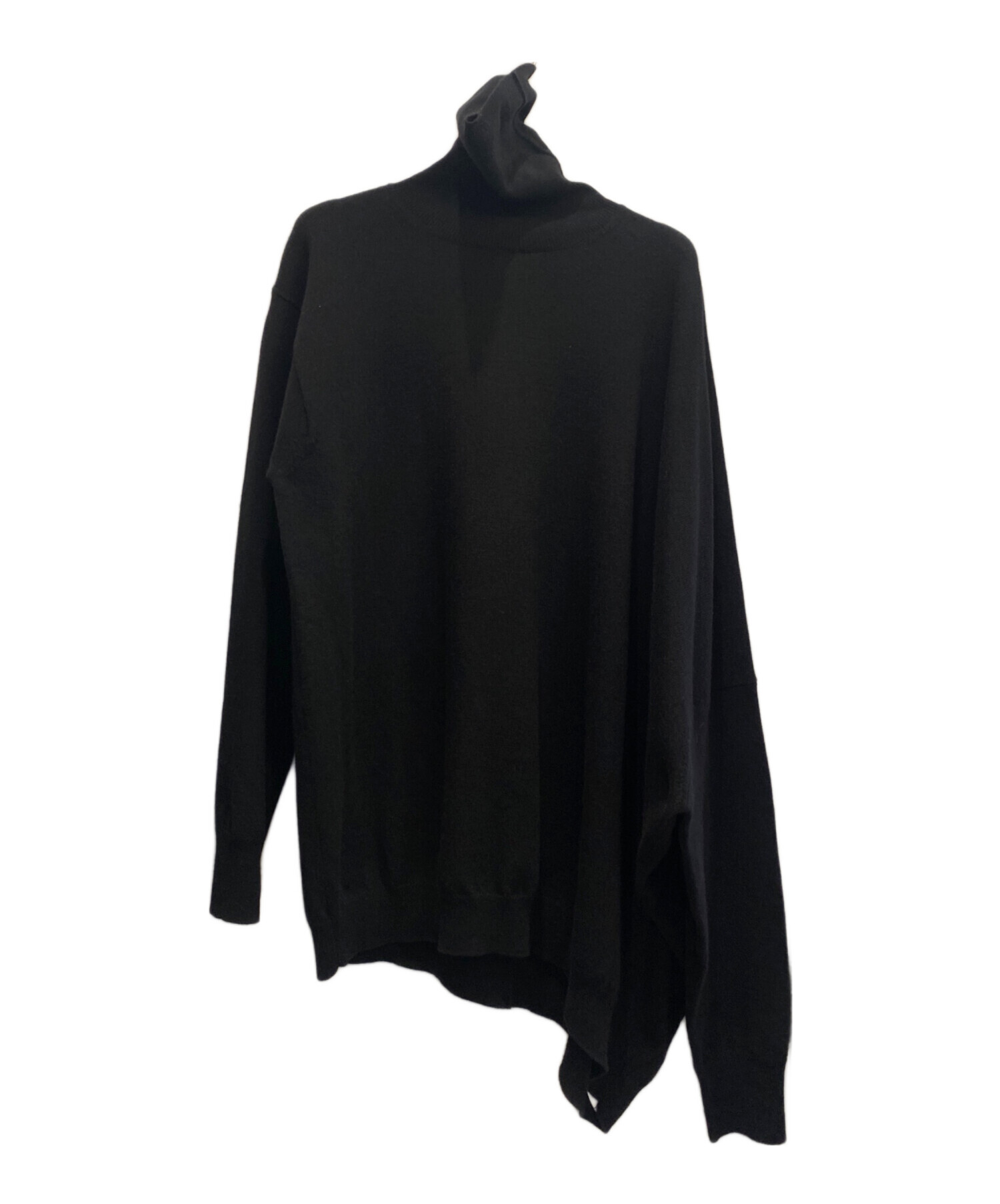 メゾンマルジェラ 黒 タートルネック ニットセーター 中古・古着通販】Maison Margiela (メゾンマルジェラ) タートルネック