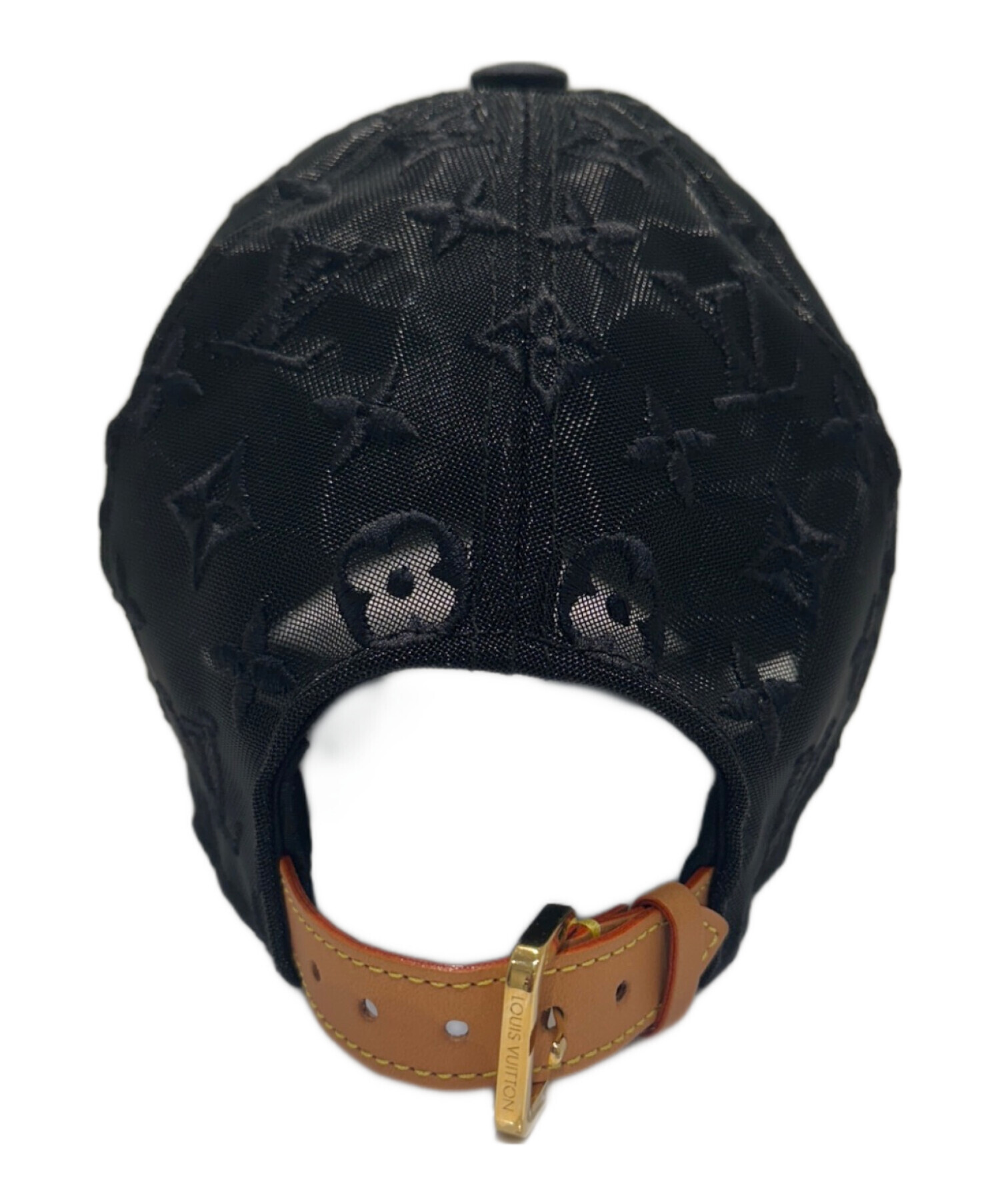 LV 未使用 ベースボールキャップ ブラック 中古・古着通販】LOUIS VUITTON (ルイ ヴィトン) キャップ・ベース