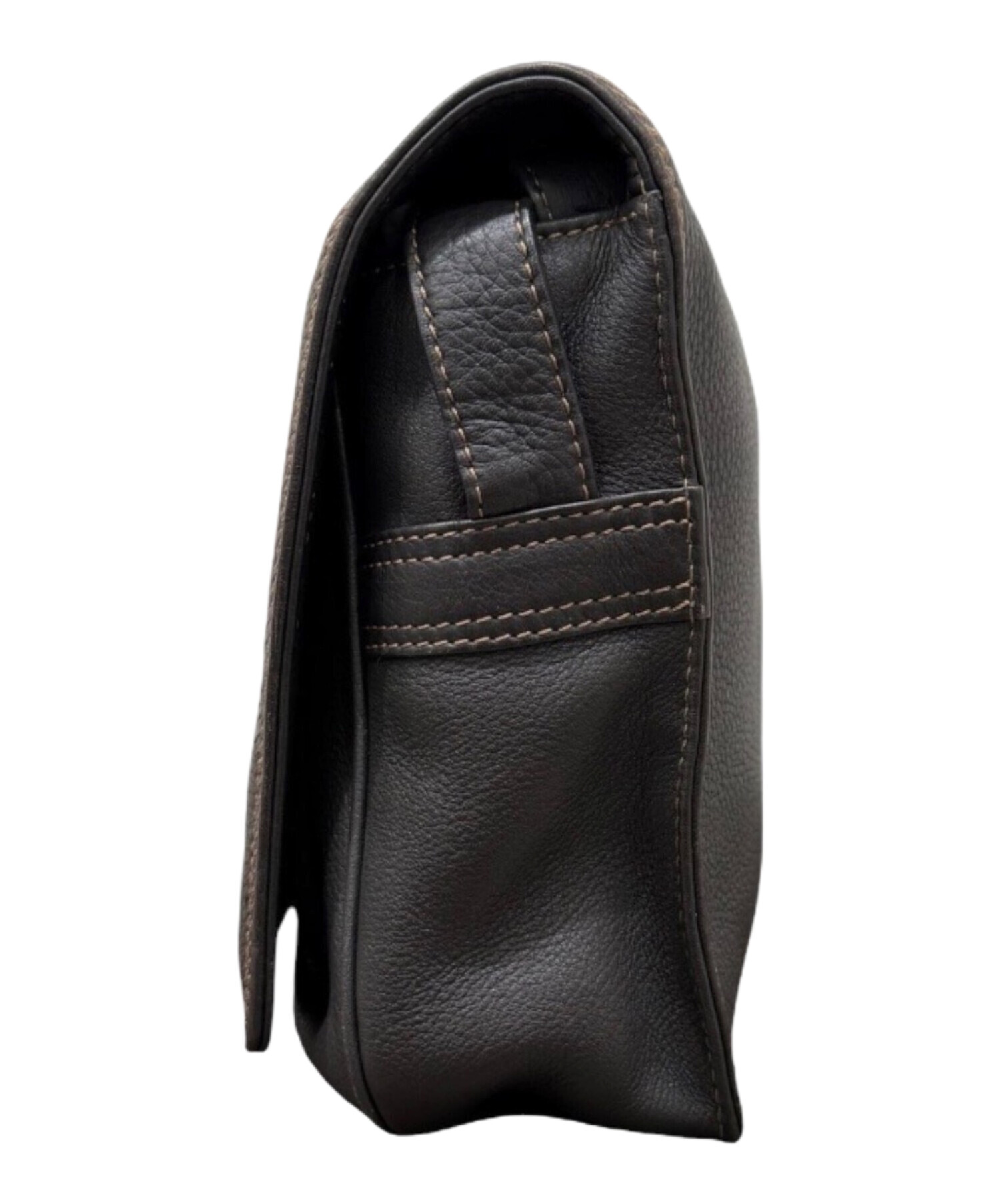中古・古着通販】LOEWE (ロエベ) アナグラム フラップショルダーバッグ