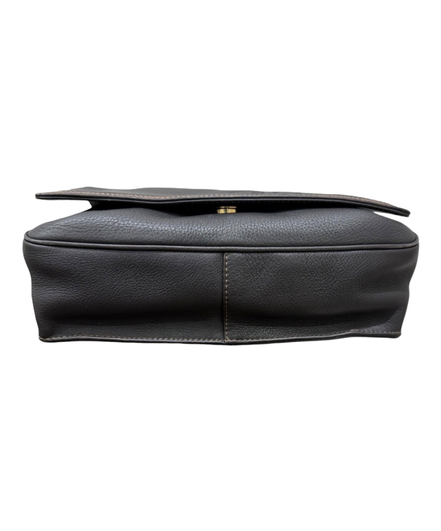 中古・古着通販】LOEWE (ロエベ) アナグラム フラップショルダーバッグ