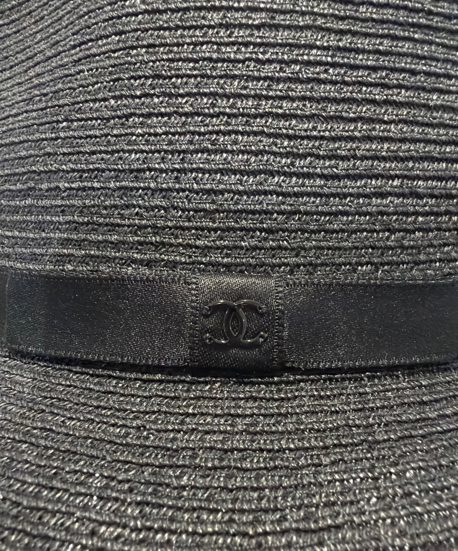 中古・古着通販】CHANEL (シャネル) ココデザインストローハット