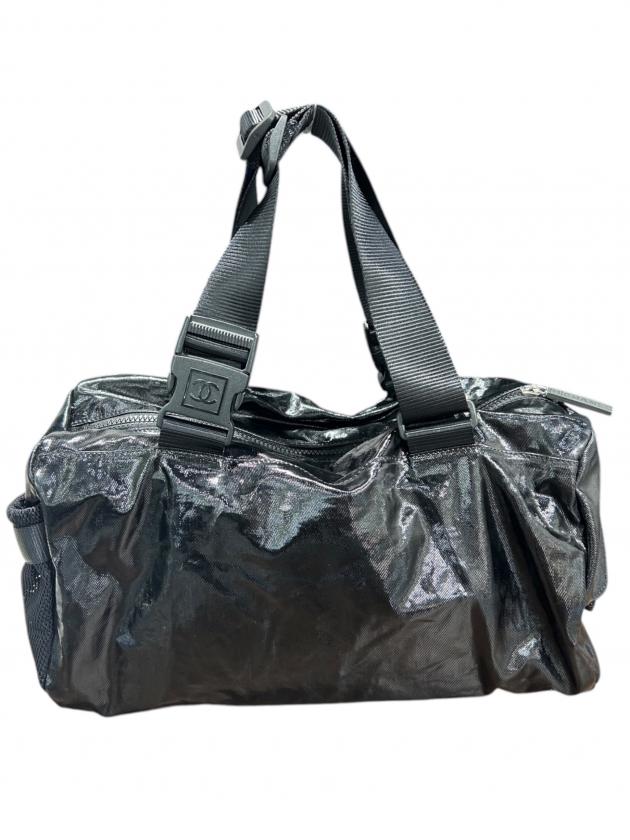 中古・古着通販】CHANEL (シャネル) スポーツライン/ダッフルバッグ