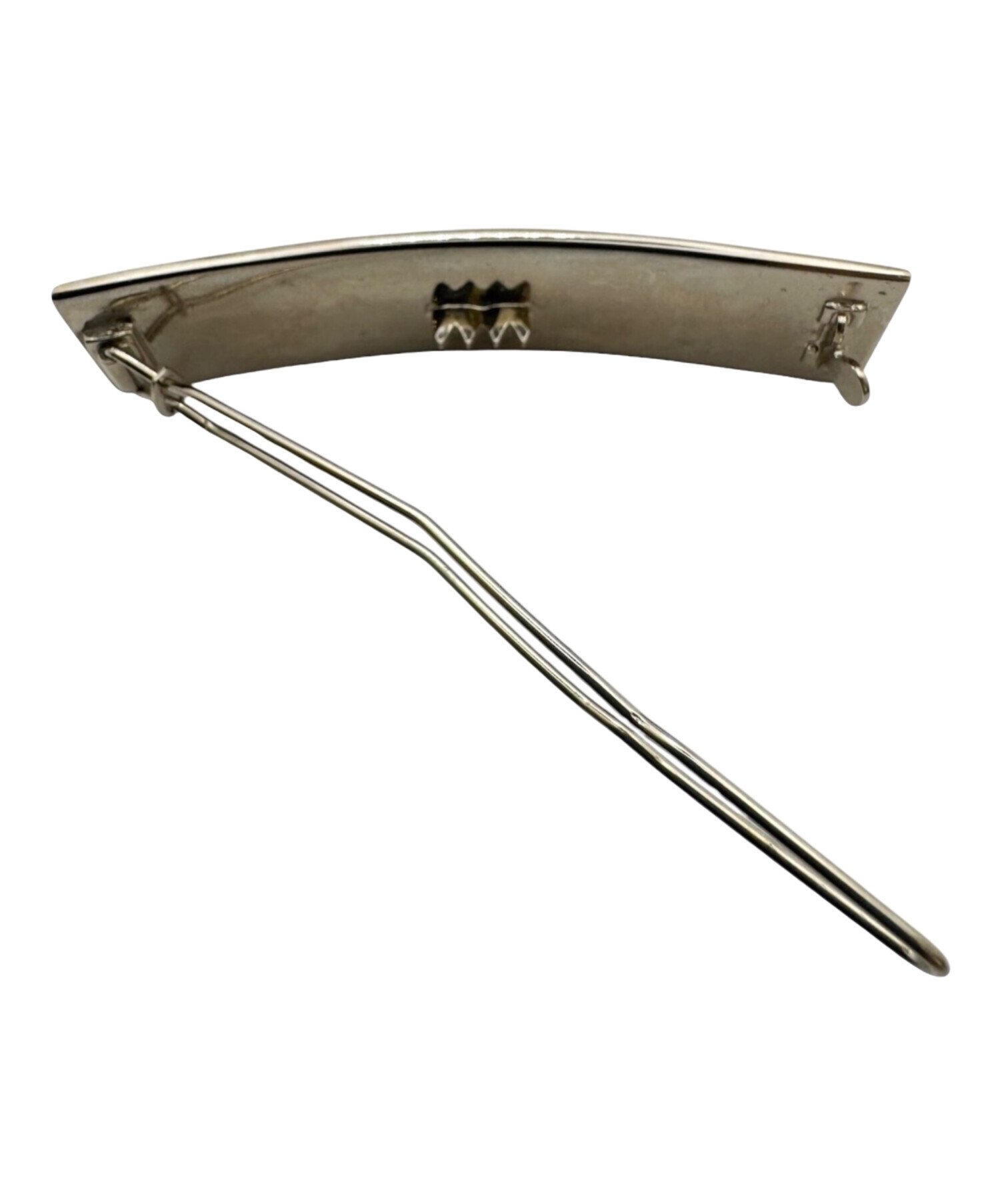 【CHANEL シャネル】バレッタ　ヴィンテージ　鼈甲　ヘアアクセサリー 黒 中古・古着通販】CHANEL (シャネル) バレッタ ヘアアクセサリー
