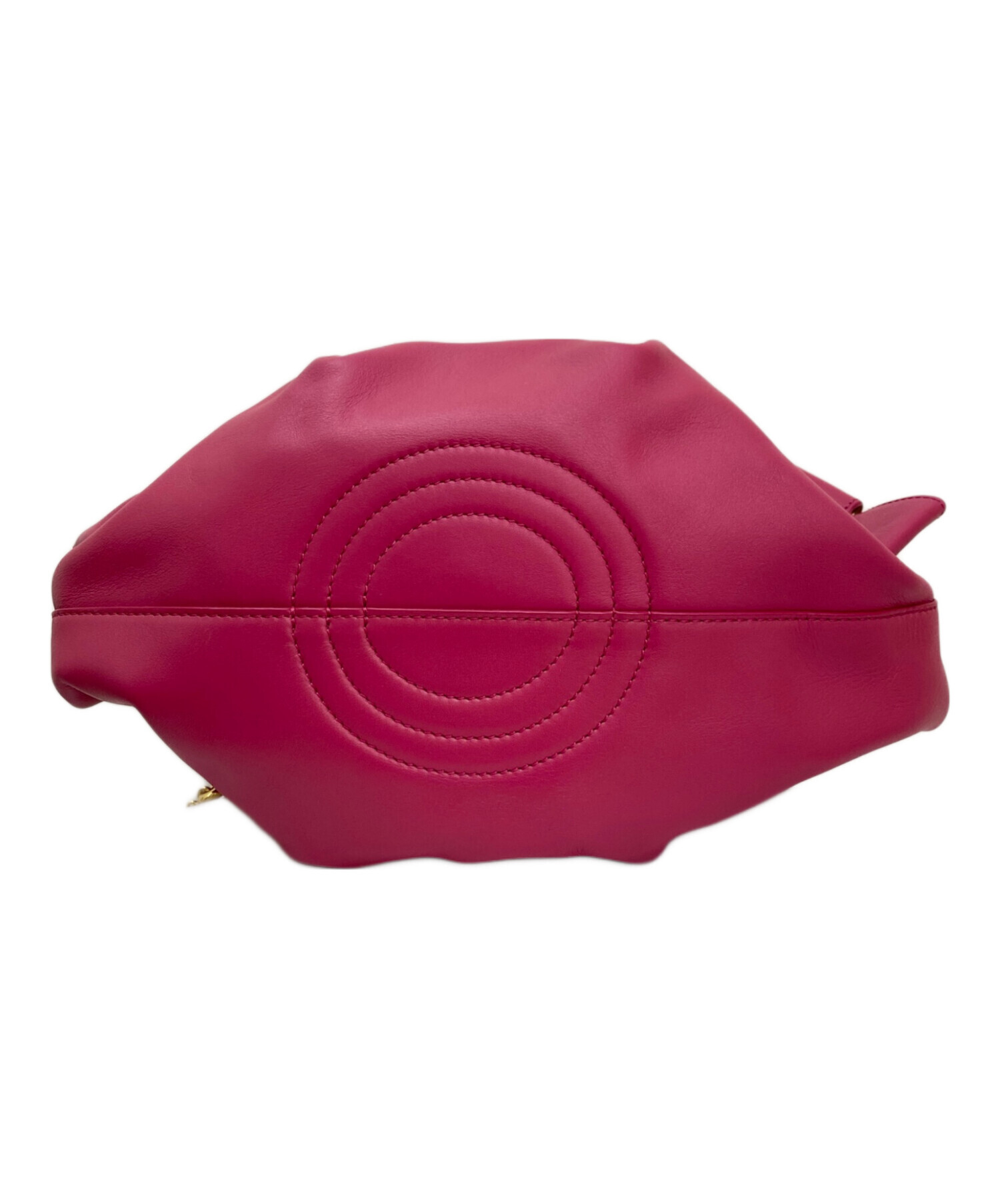 中古・古着通販】LOEWE (ロエベ) パセオバッグ ショッキングピンク