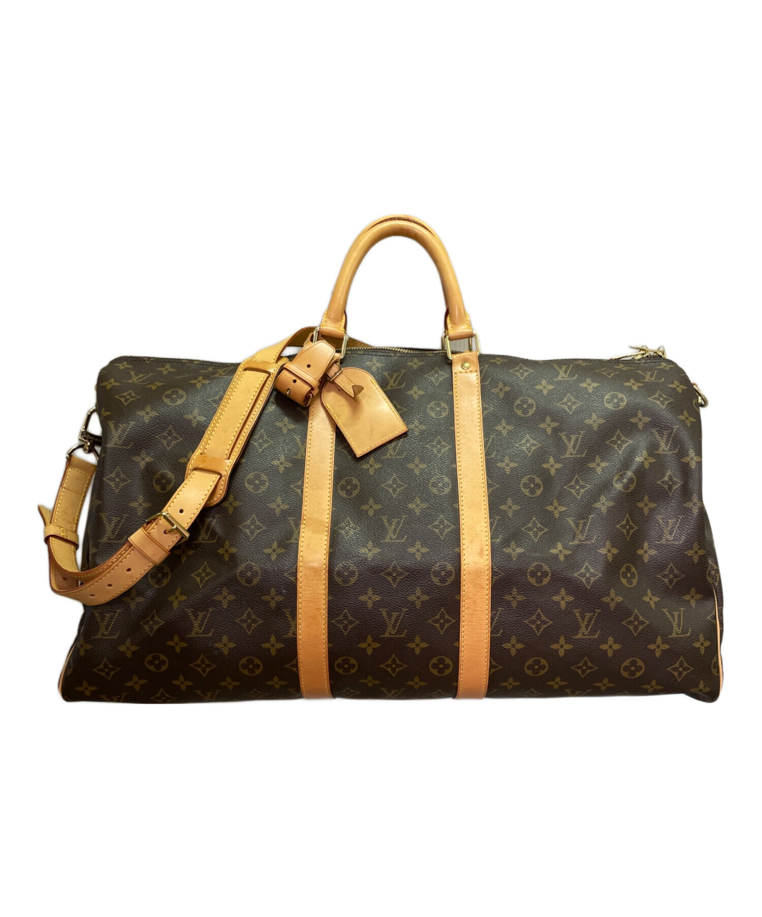 う*ク様 LOUIS VUITTON ボストンバッグ55 中古・古着通販】LOUIS VUITTON (ルイ ヴィトン) キーポル・バンド