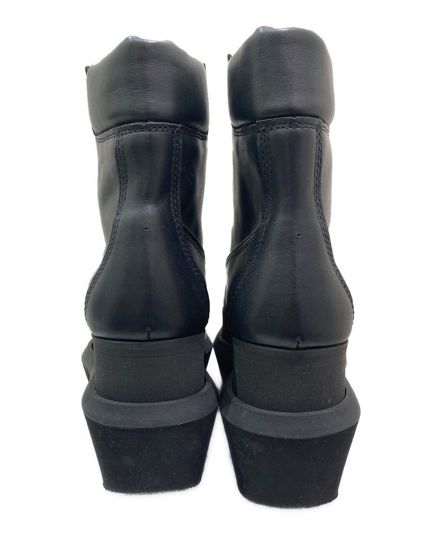 中古・古着通販】sacai (サカイ) センタージップブーツ ブラック