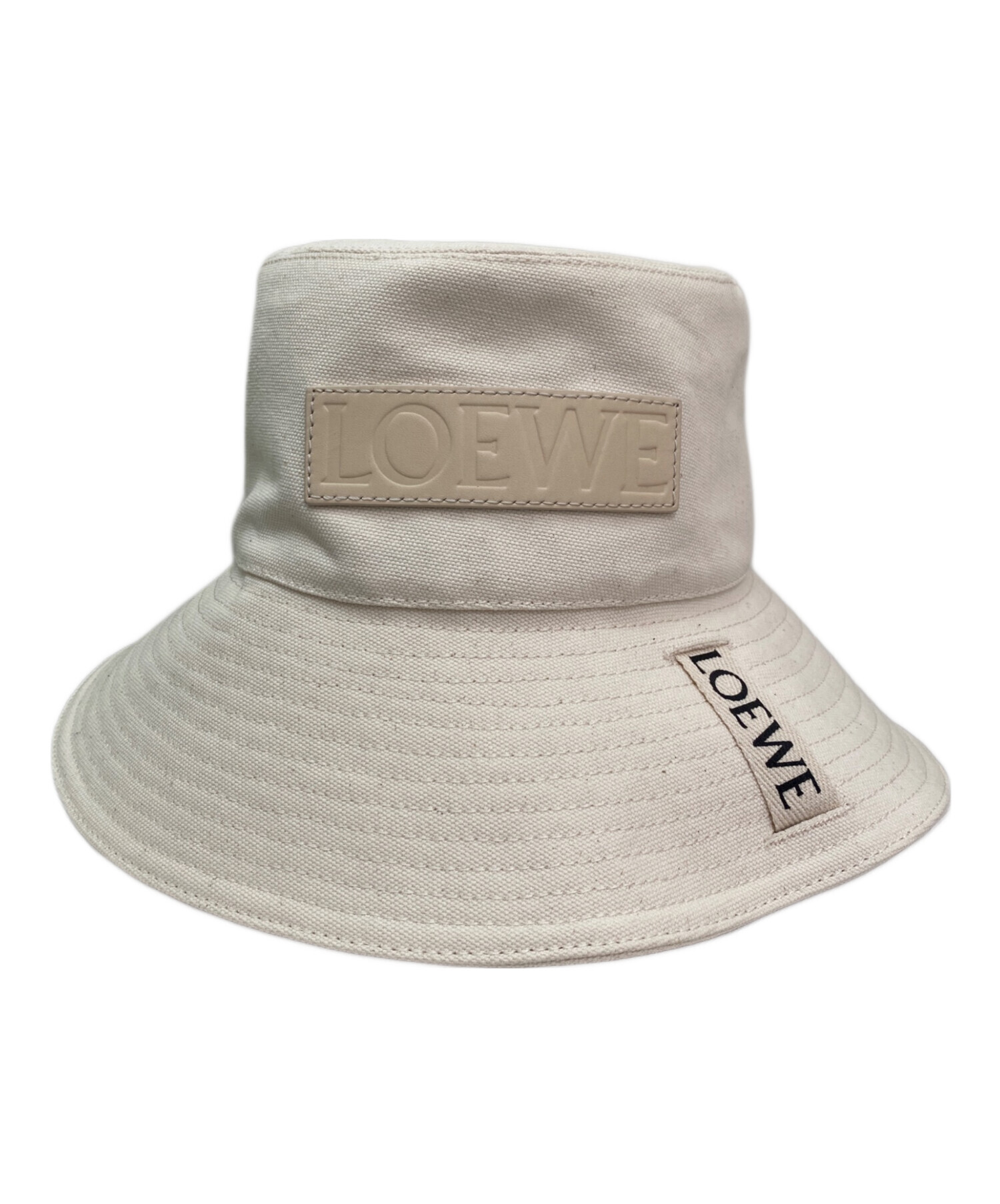 中古・古着通販】LOEWE (ロエベ) フィッシャーマンハット アイボリー