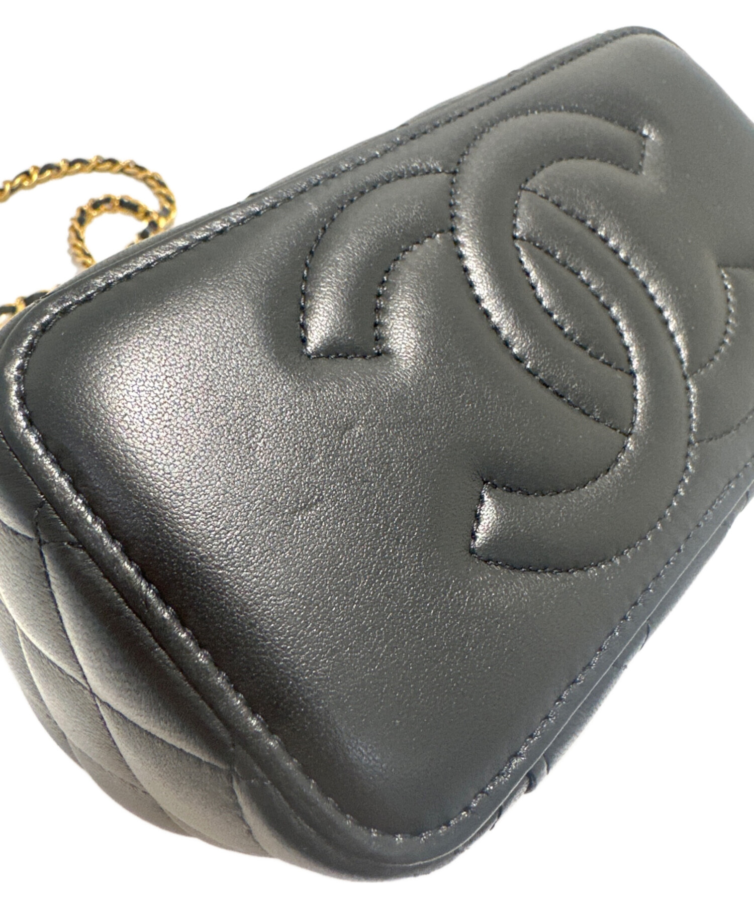 中古・古着通販】CHANEL (シャネル) バニティショルダーバッグ