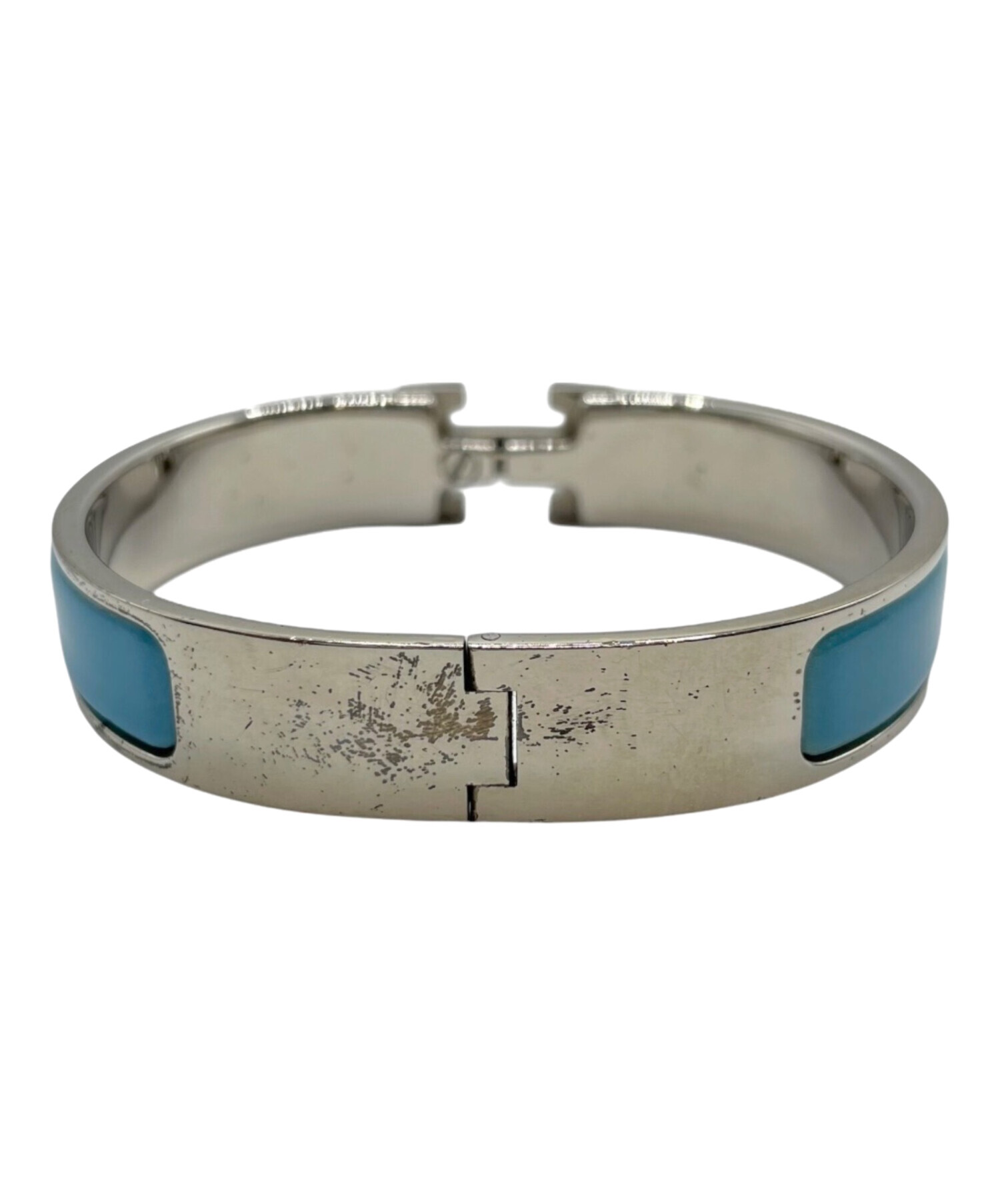 中古・古着通販】HERMES (エルメス) エナメルブレスレット 《クリックH