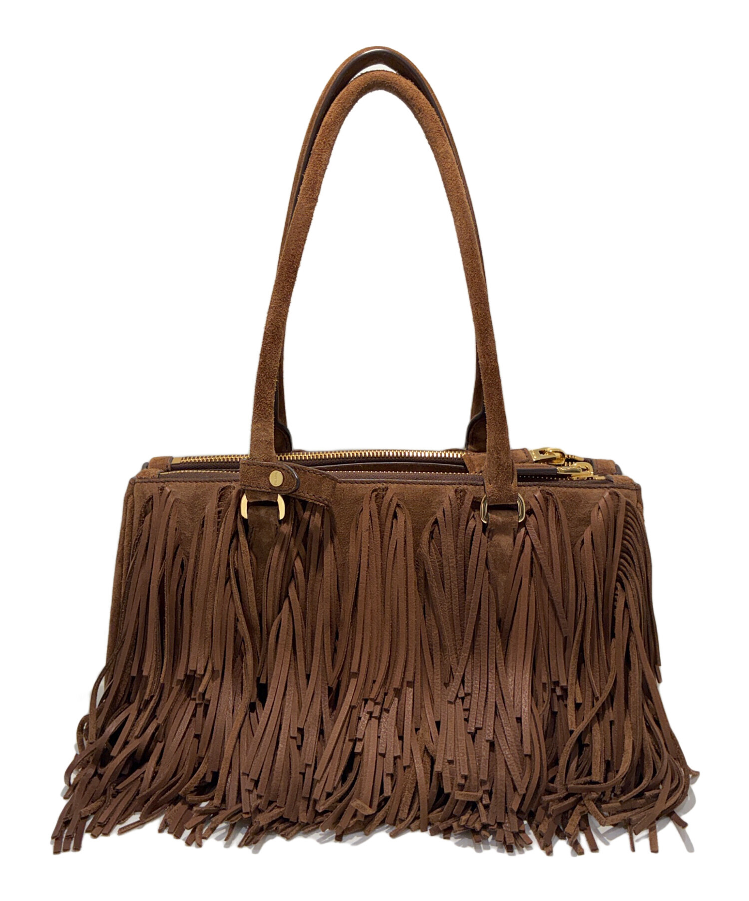 中古・古着通販】PRADA (プラダ) Fringe Galleria Shoulder Bag