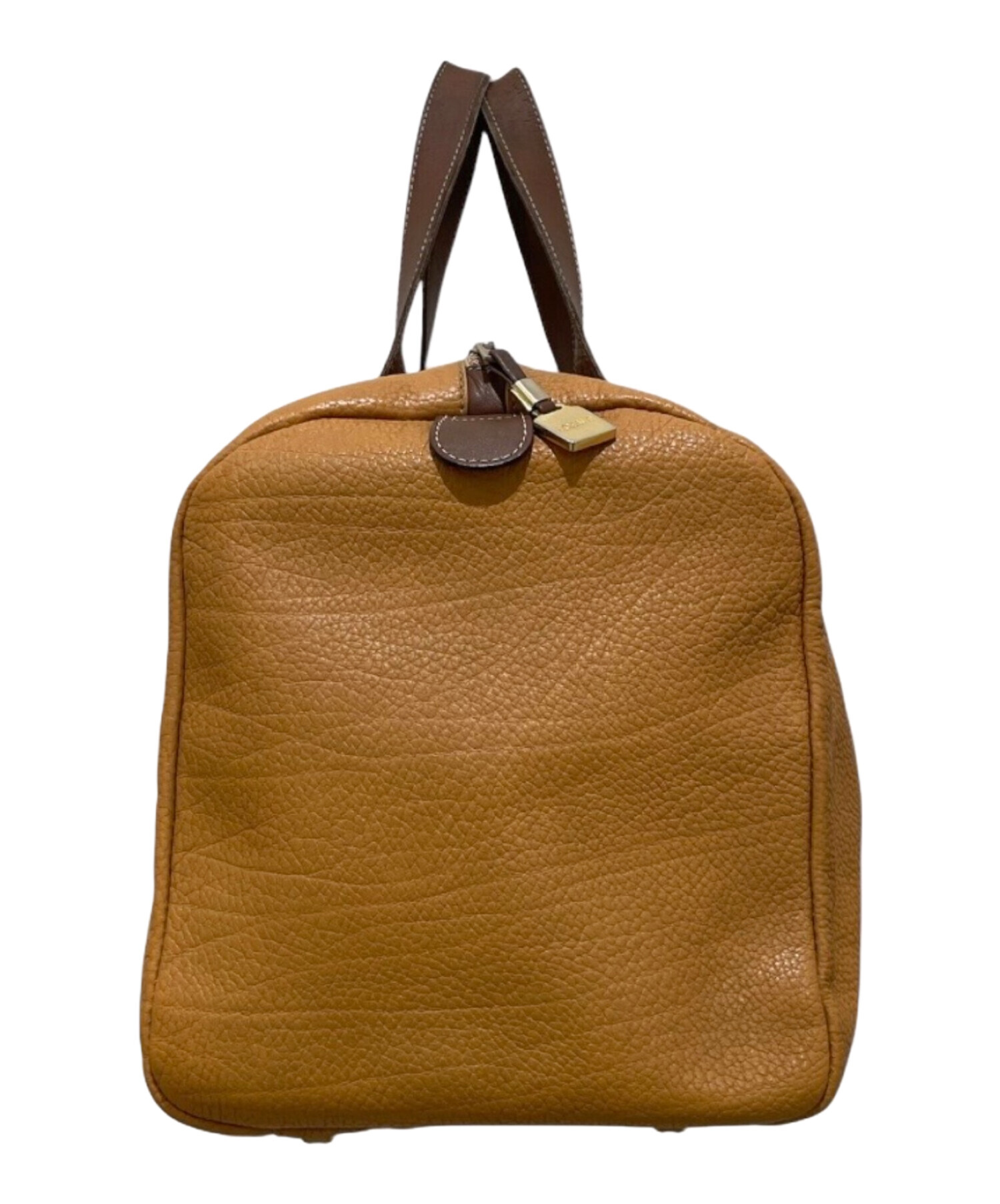 中古・古着通販】LOEWE (ロエベ) アナグラム ボストンバッグ ブラウン