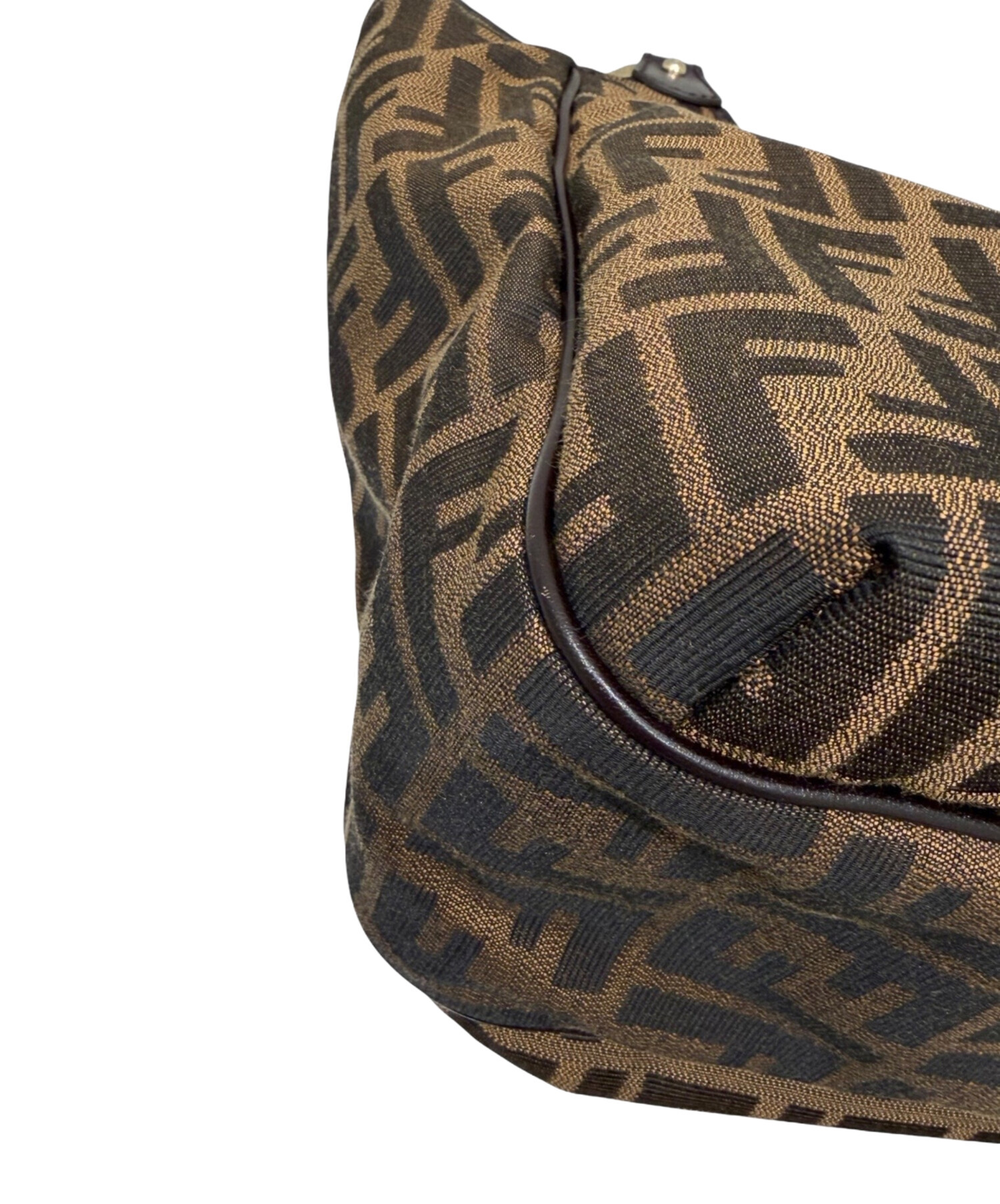 中古・古着通販】FENDI (フェンディ) ズッカ柄 ハンドバッグ ブラウン