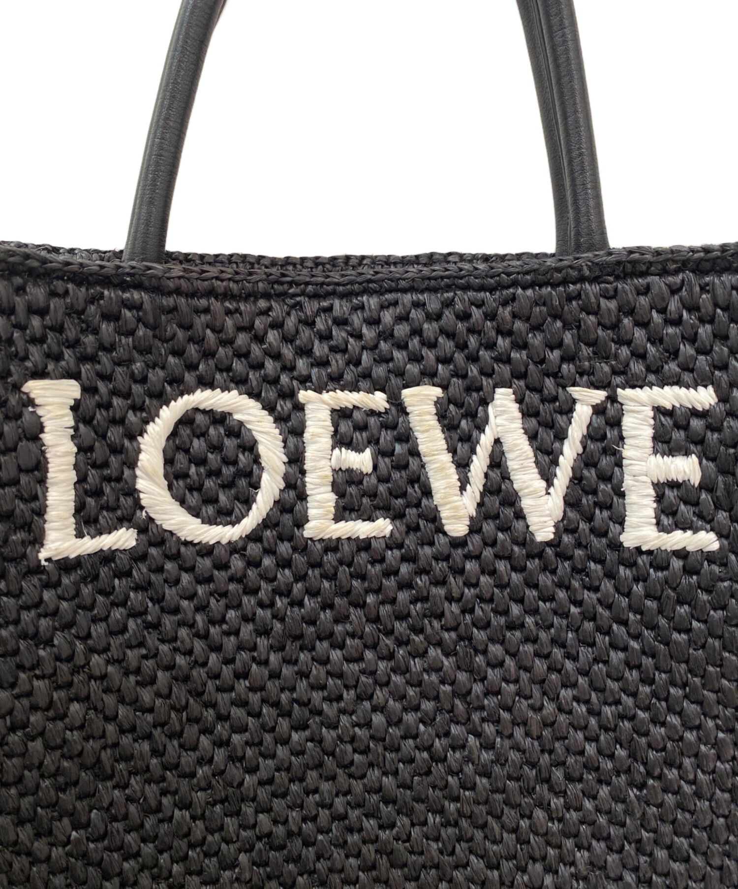 中古・古着通販】LOEWE (ロエベ) STANDARD TOTE A4 ブラック｜ブランド