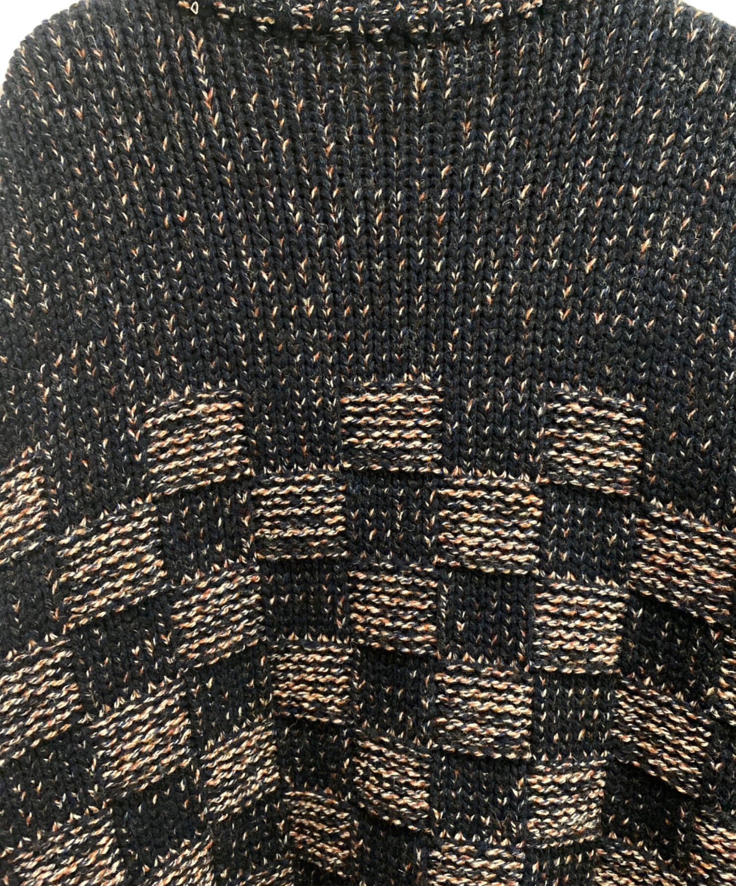 中古・古着通販】MARNI (マルニ) チェック織りニット グレー サイズ:50