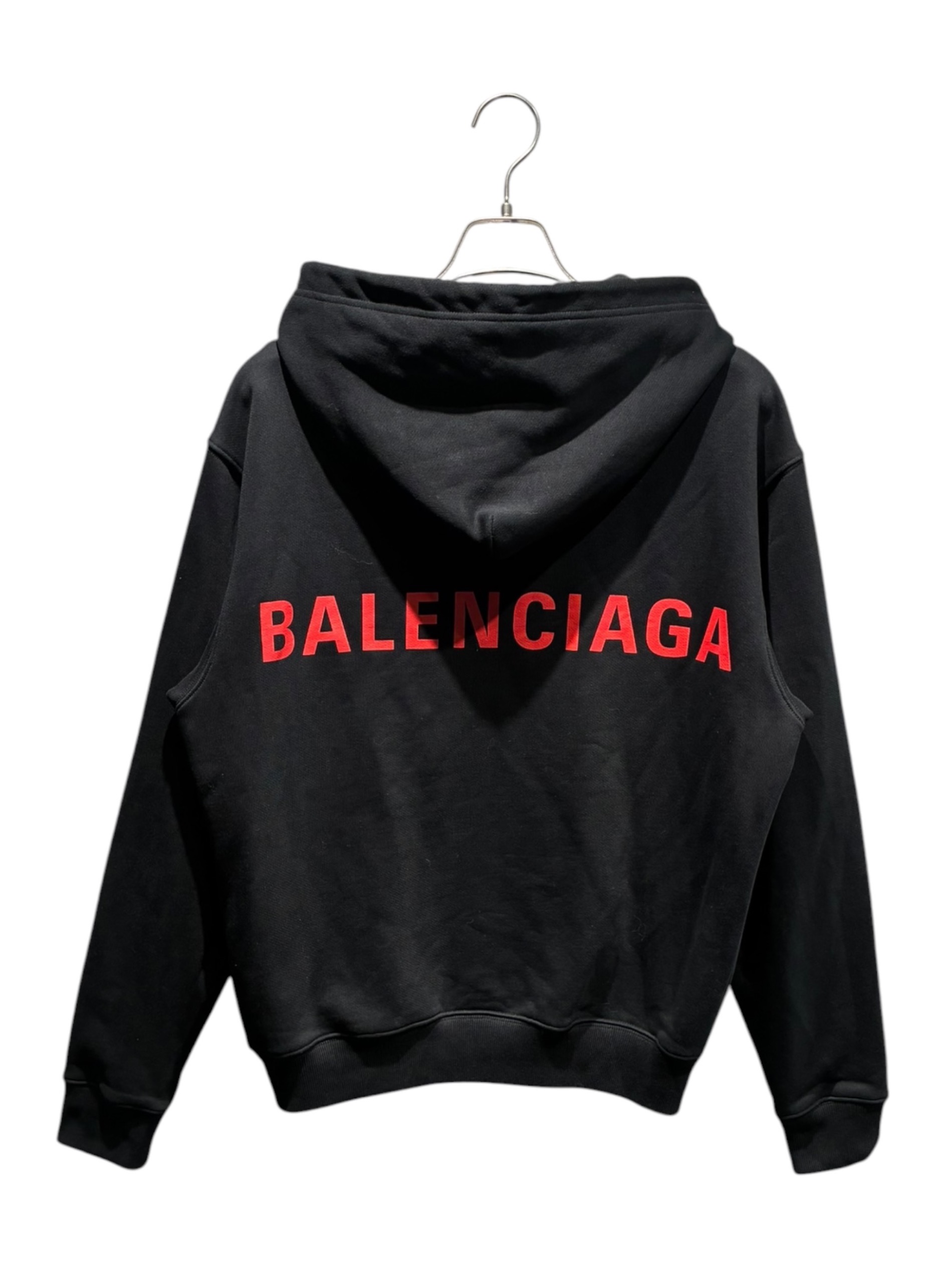 中古・古着通販】BALENCIAGA (バレンシアガ) バックロゴジップパーカー