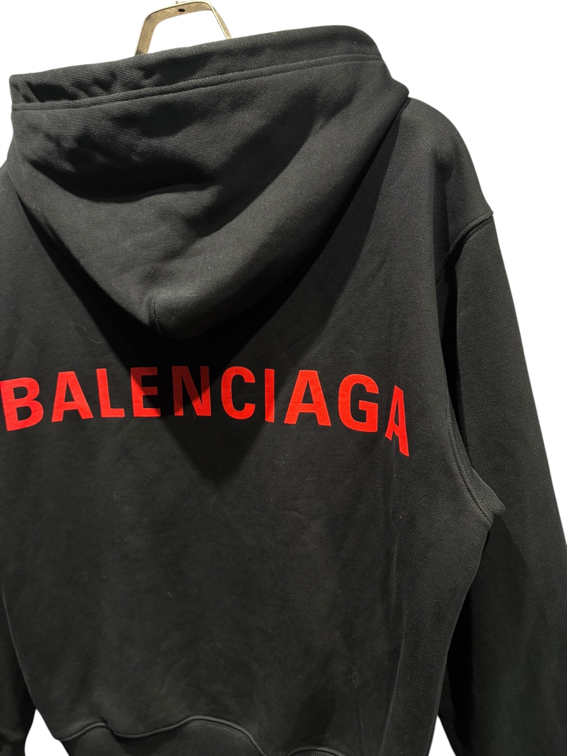 中古・古着通販】BALENCIAGA (バレンシアガ) バックロゴジップパーカー