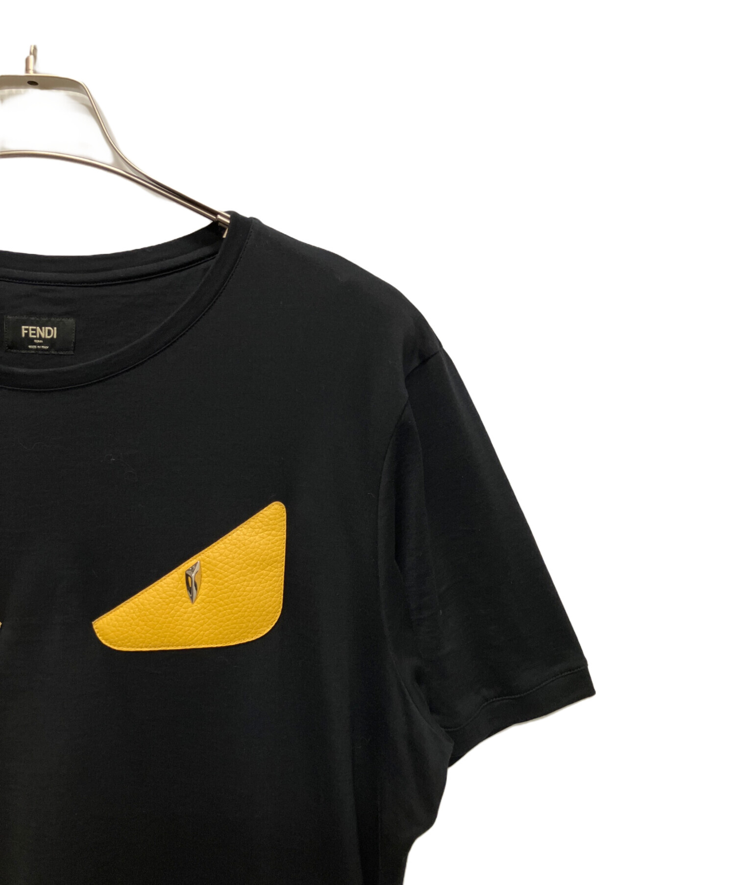 中古・古着通販】FENDI (フェンディ) モンスターTシャツ ブラック