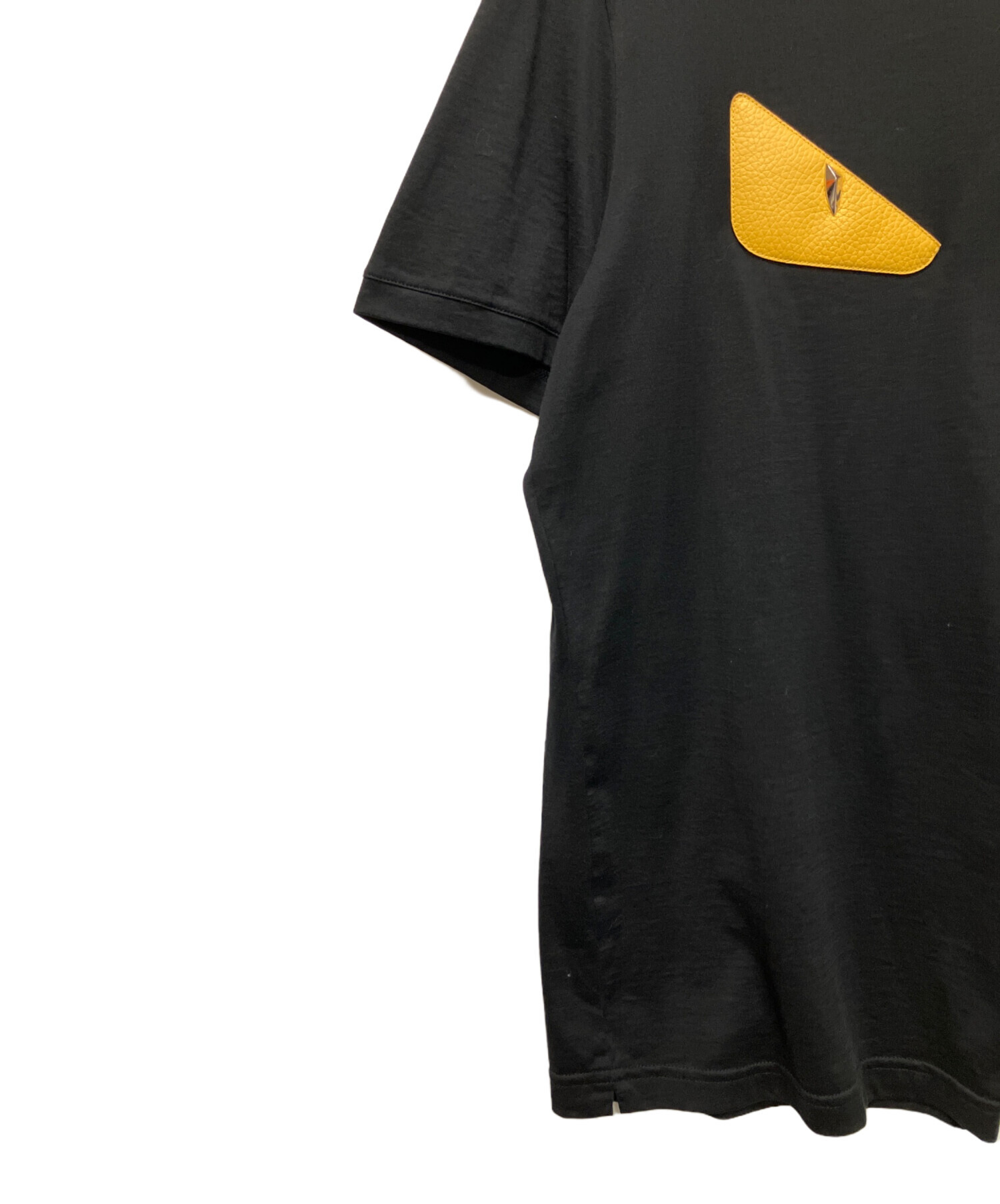 中古・古着通販】FENDI (フェンディ) モンスターTシャツ ブラック