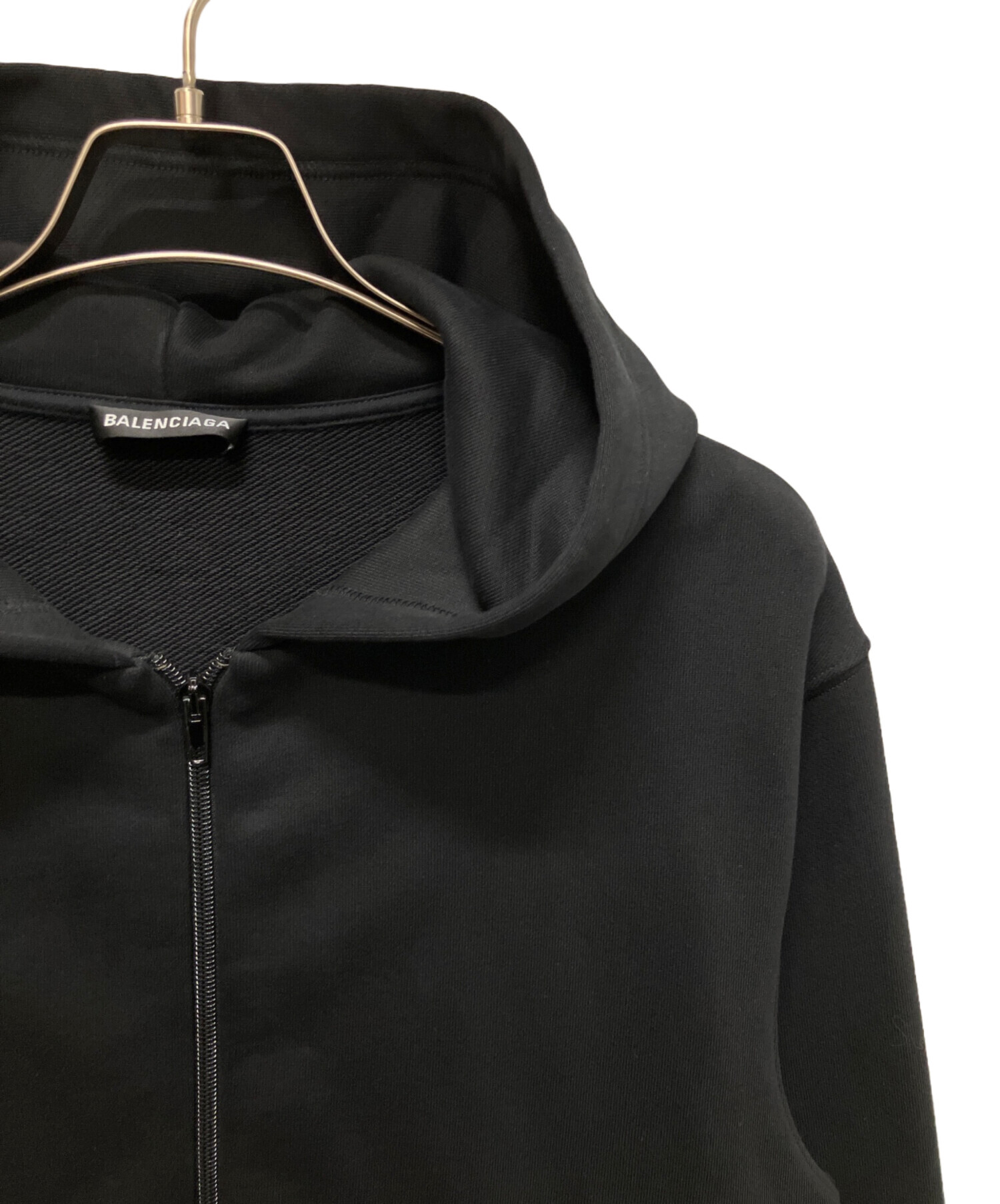 中古・古着通販】BALENCIAGA (バレンシアガ) バックロゴジップパーカー