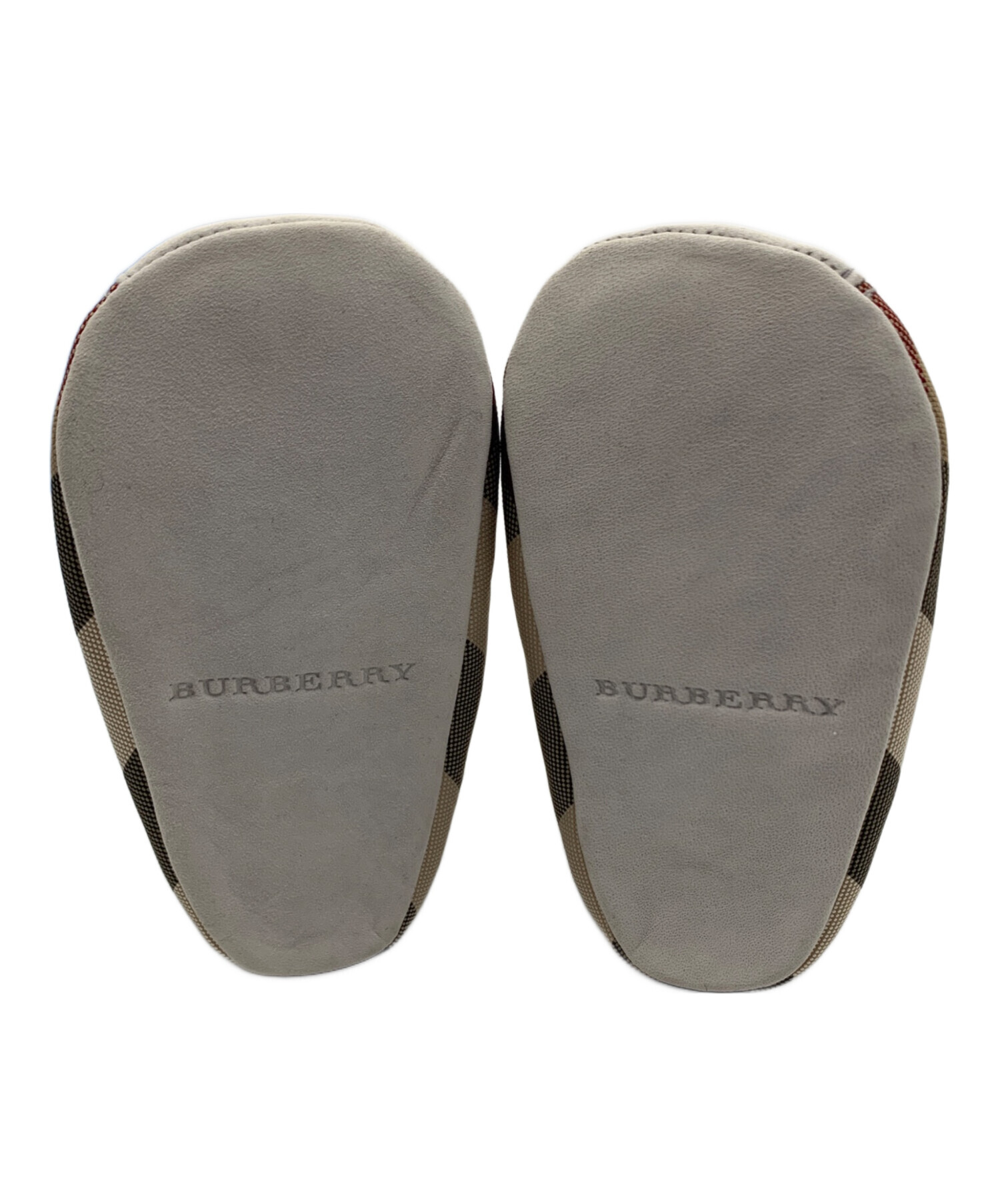 中古・古着通販】BURBERRY (バーバリー) ファーストシューズ ベージュ