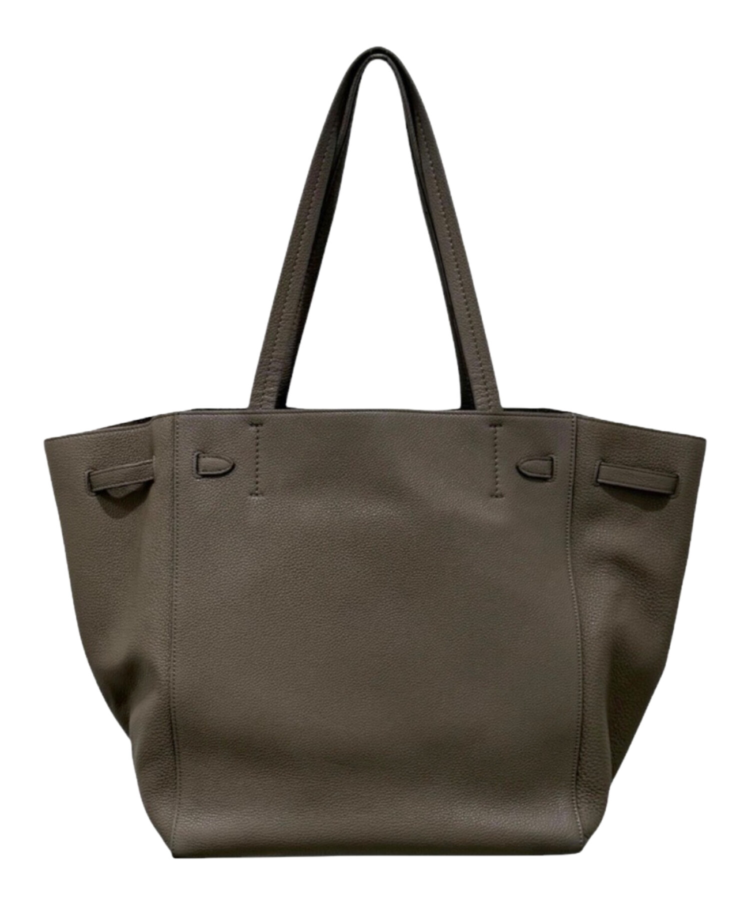 CELINE セリーヌ カバ ファントム ミディアム トートバッグ グレー 中古・古着通販】CELINE (セリーヌ) カバファントム ミディアム