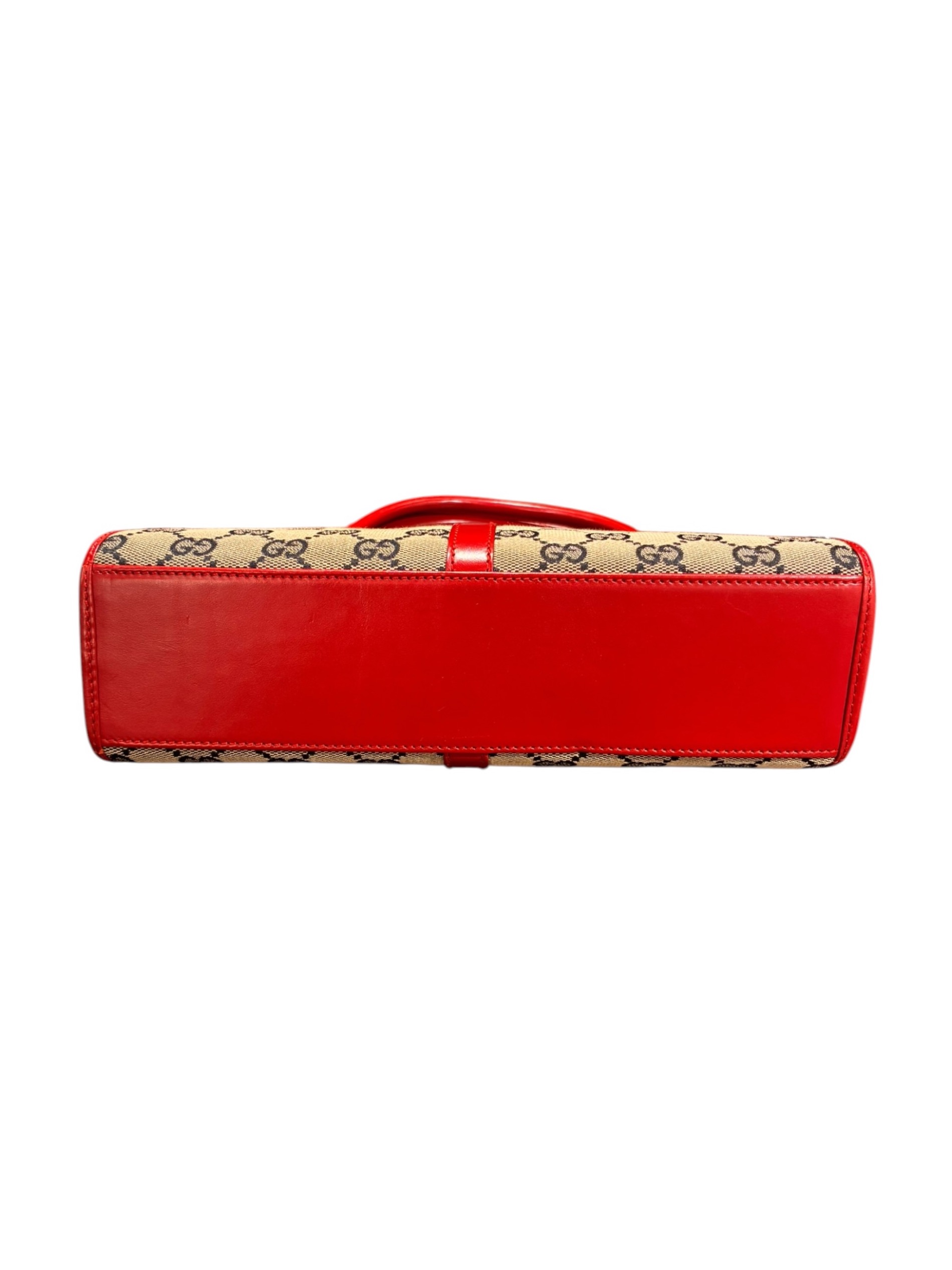 中古・古着通販】GUCCI (グッチ) ジャッキー ハンドバッグ レッド