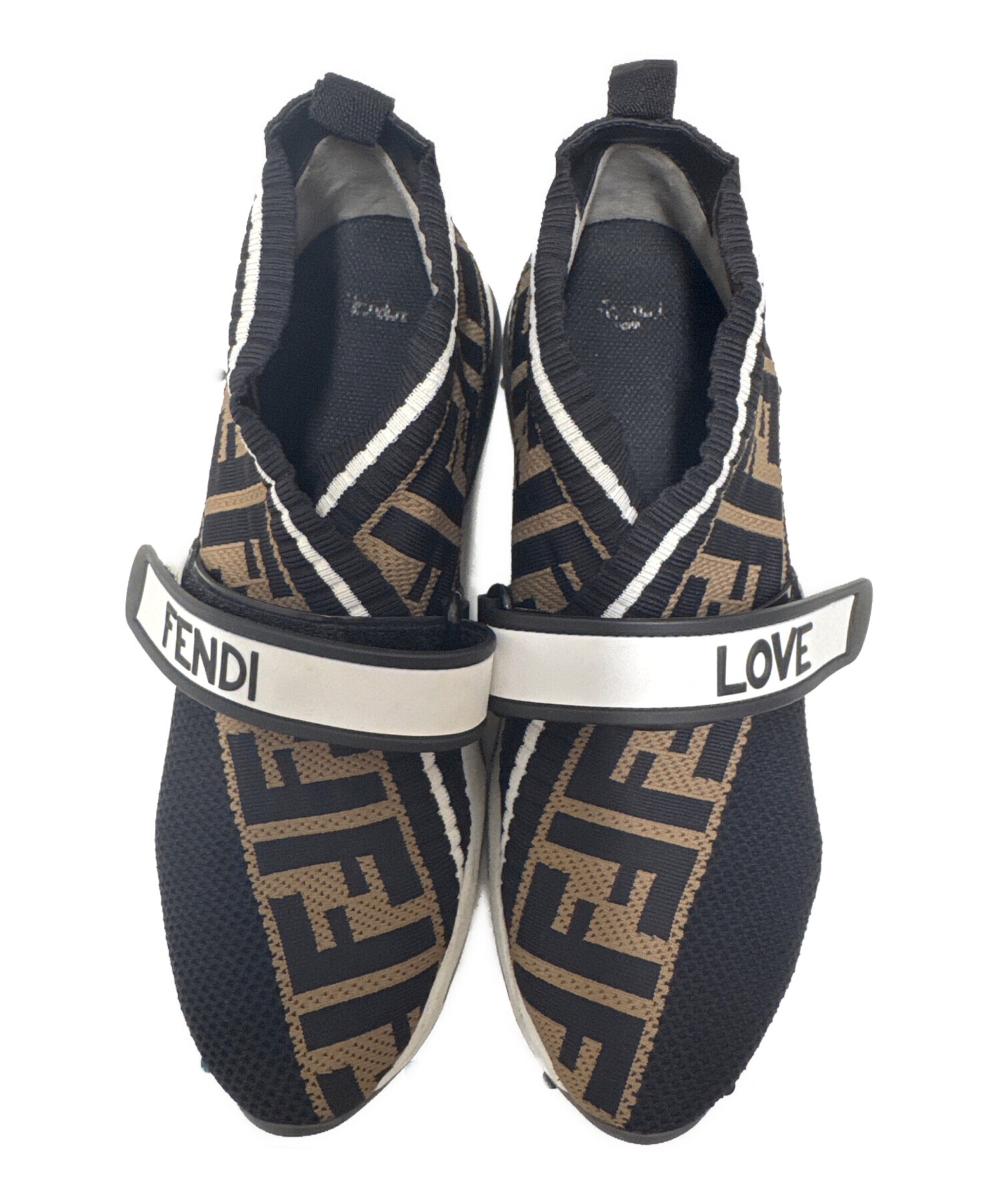 中古・古着通販】FENDI (フェンディ) ロココソックススニーカー/ズッカ