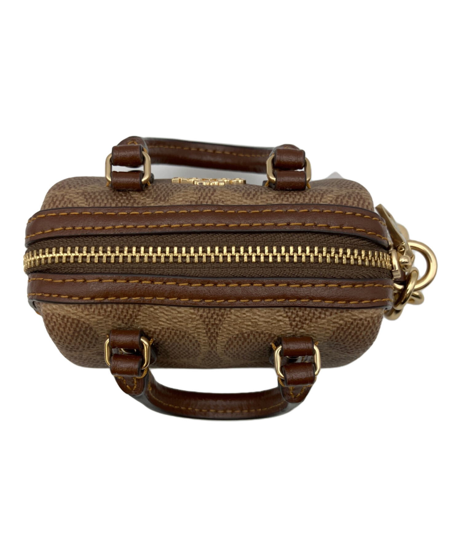 中古・古着通販】COACH (コーチ) ミニローアンバッグチャーム ブラウン