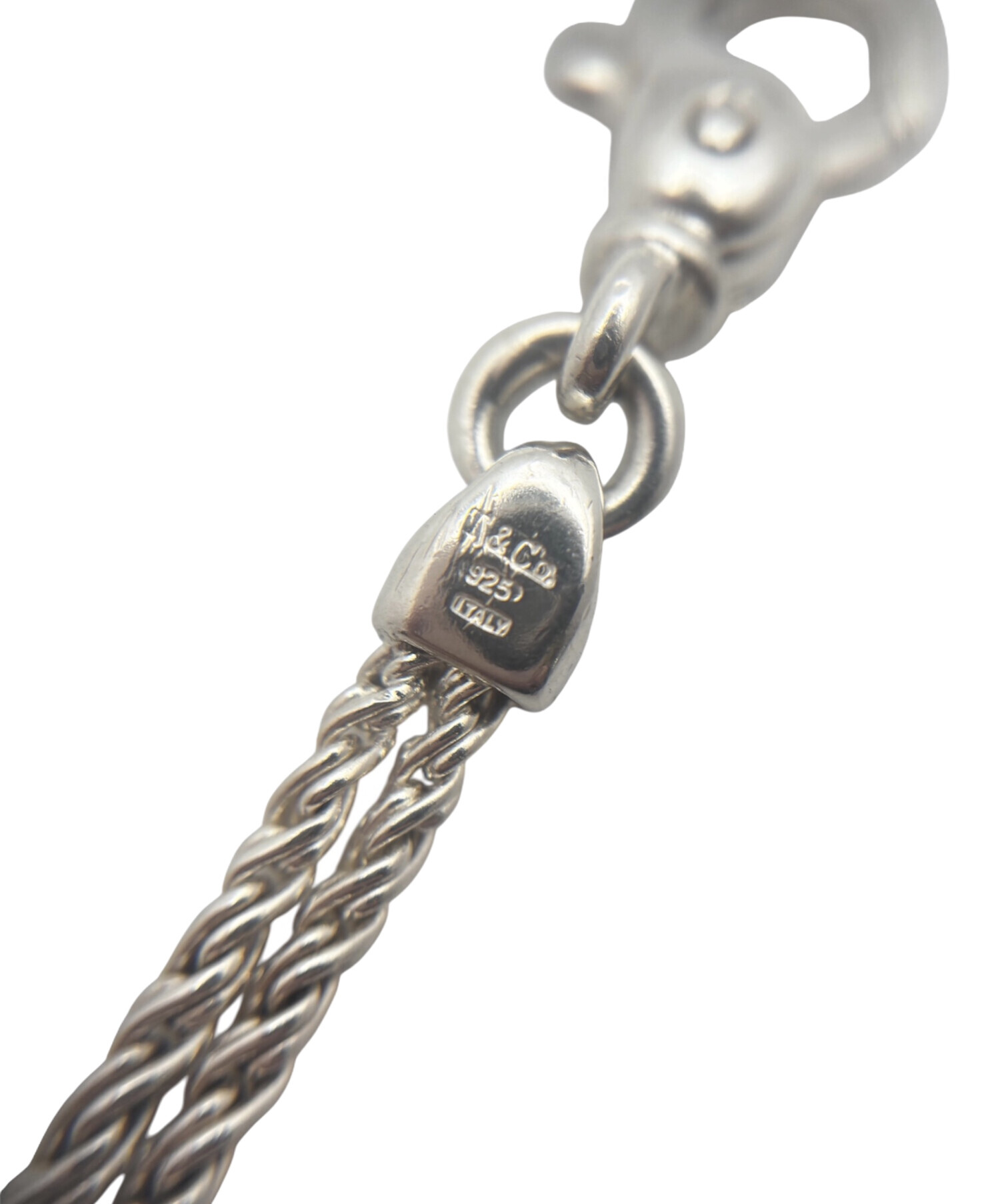 中古・古着通販】TIFFANY & Co. (ティファニー) ダブルロープシルバー