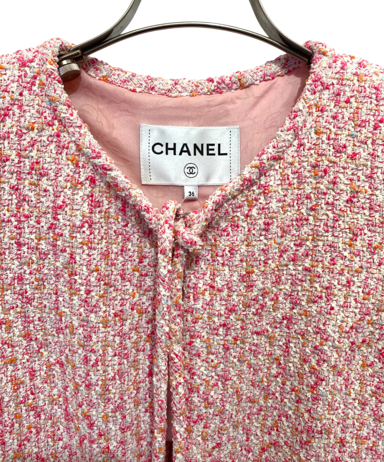 中古・古着通販】CHANEL (シャネル) コットンツイードジャケット
