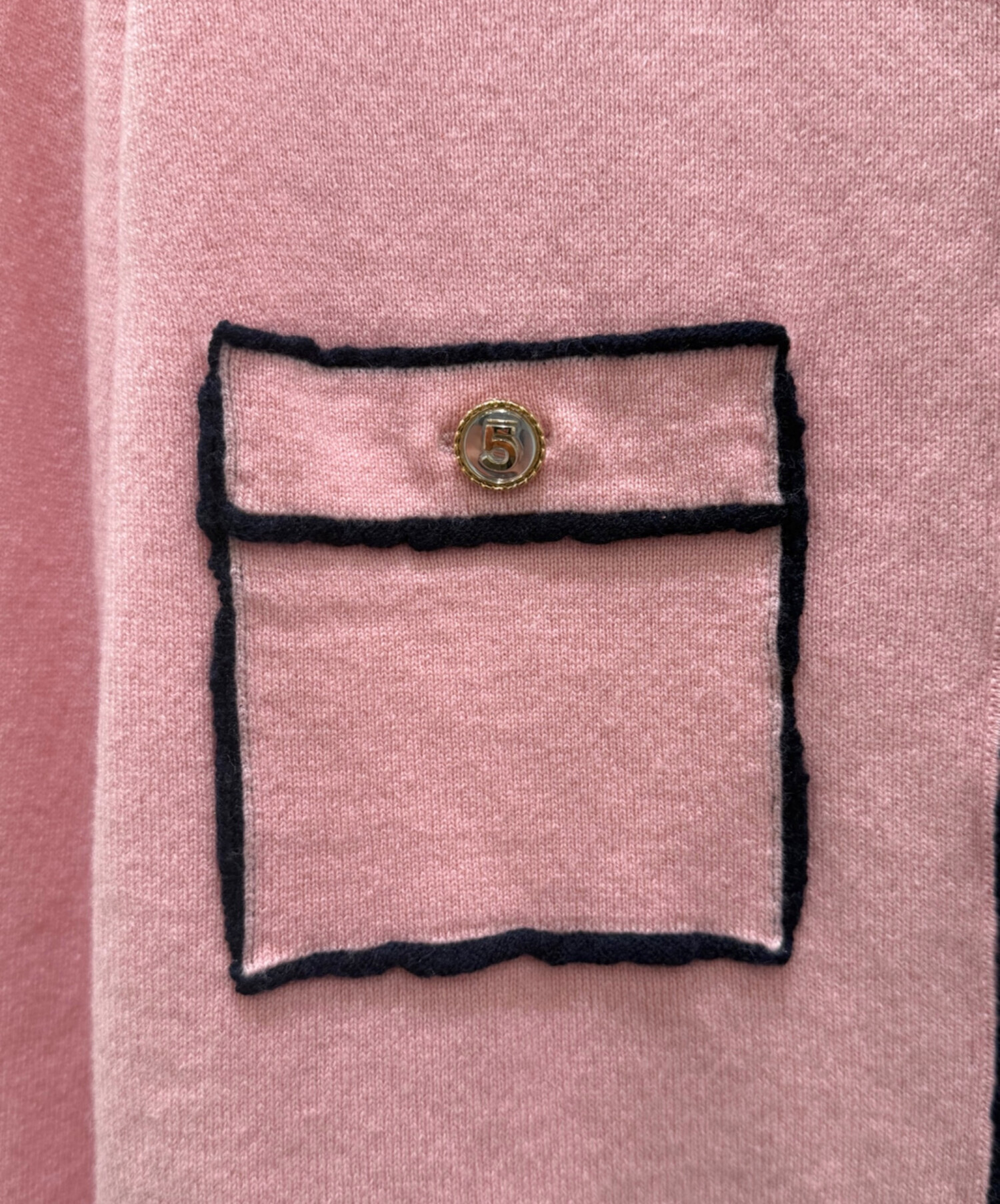 中古・古着通販】CHANEL (シャネル) No.5ボタン カシミヤカーディガン