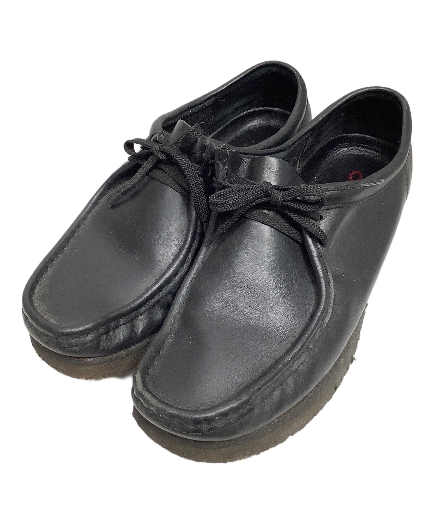 中古・古着通販】CLARKS (クラークス) ワラビーシューズ ブラック