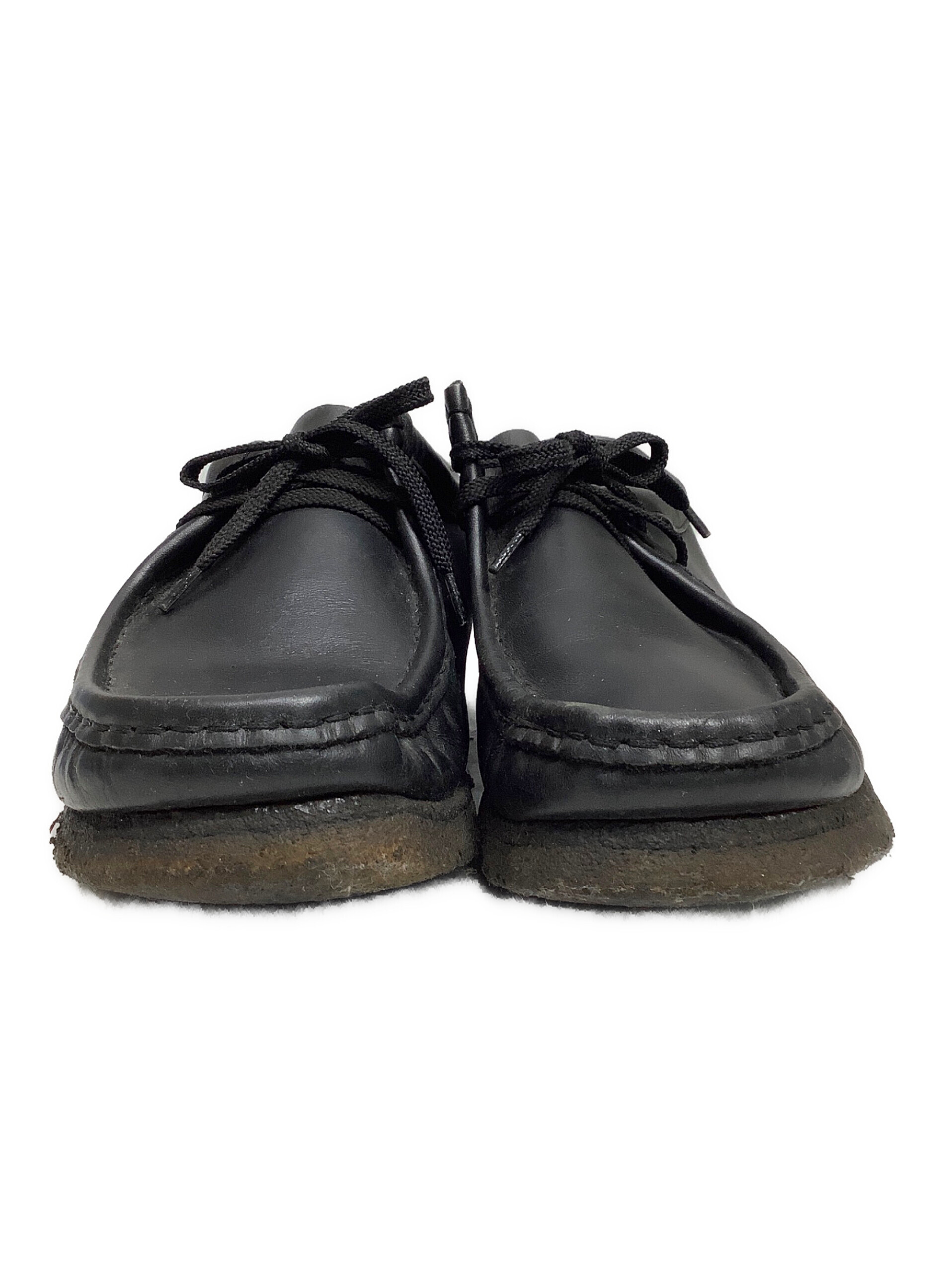 中古・古着通販】CLARKS (クラークス) ワラビーシューズ ブラック