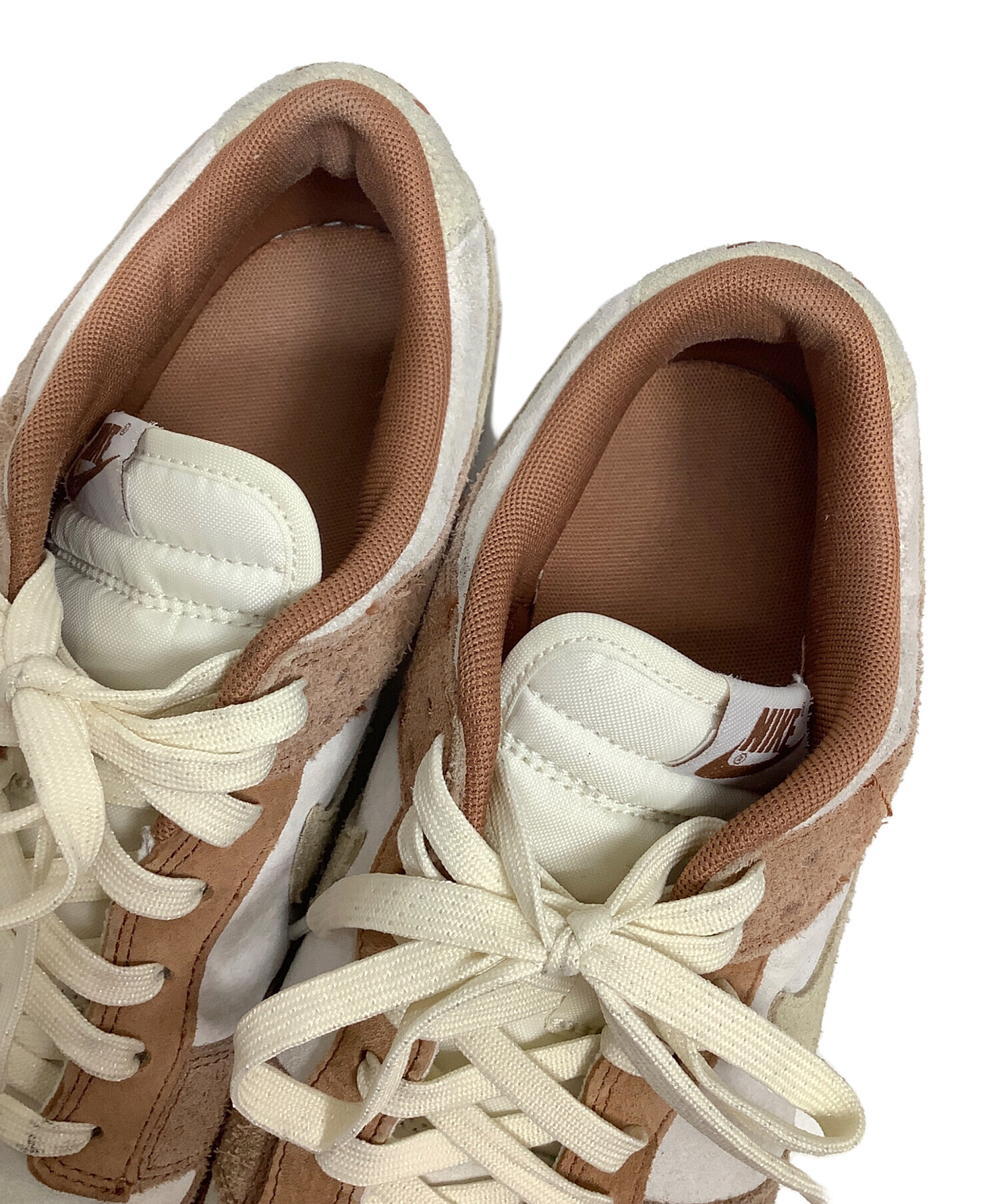 中古・古着通販】NIKE (ナイキ) スニーカー ホワイト×ベージュ