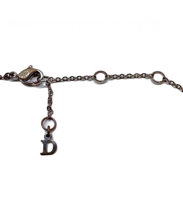 中古・古着通販】Dior (ディオール) バタフライ ネックレス シルバー