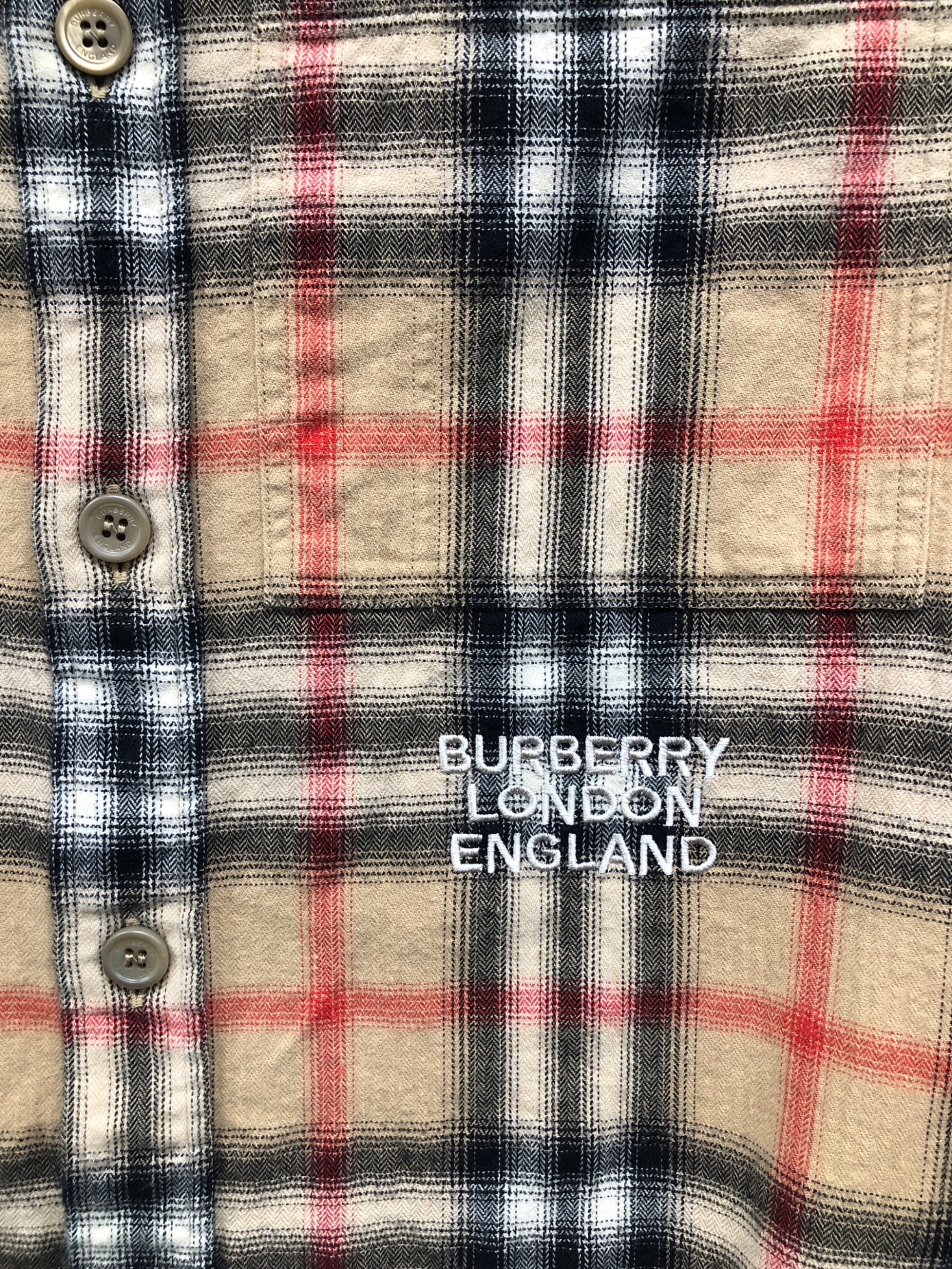 中古・古着通販】BURBERRY (バーバリー) ロングスリーブシャツ