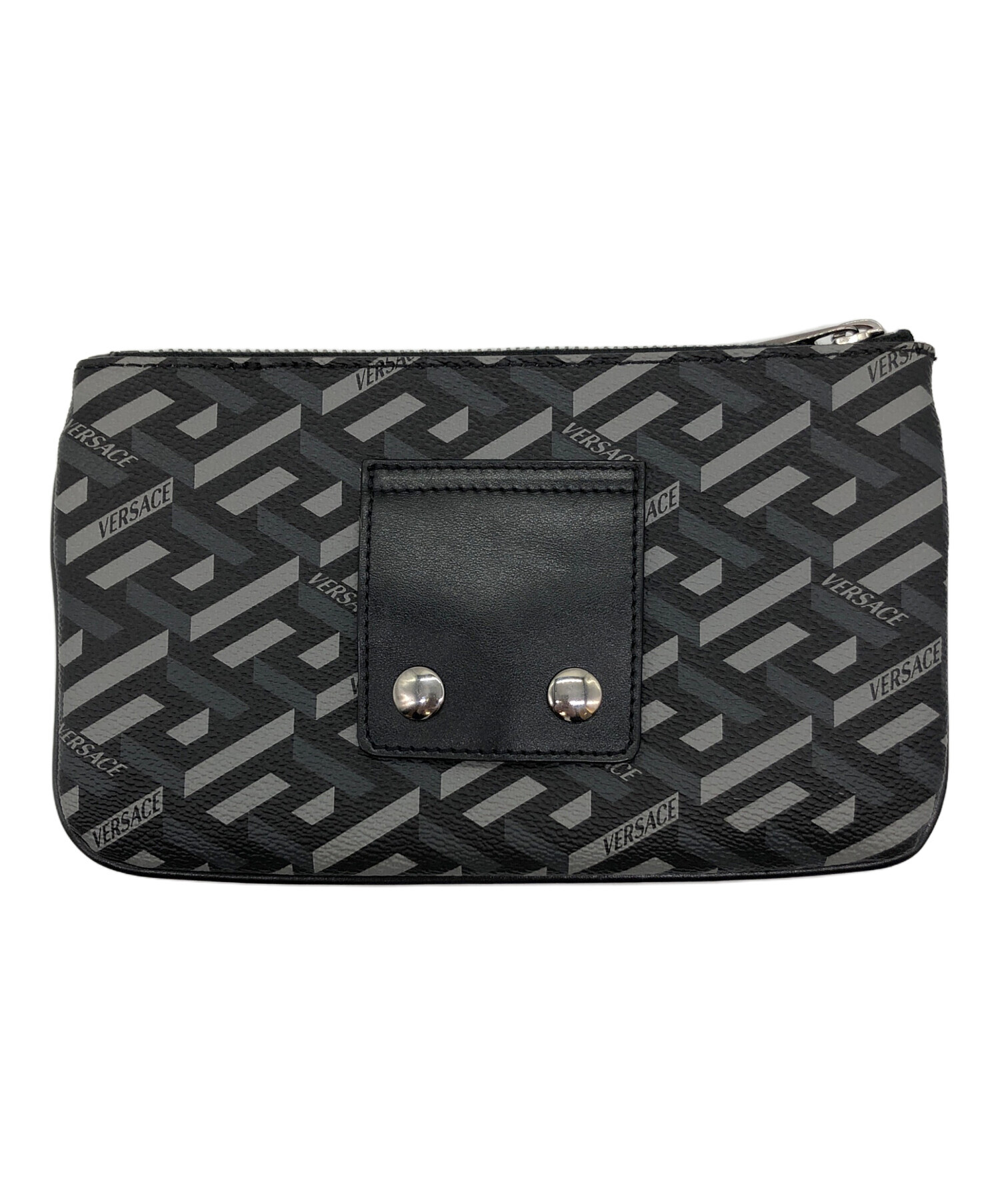 中古・古着通販】VERSACE (ヴェルサーチェ) グレカ フラットポーチ