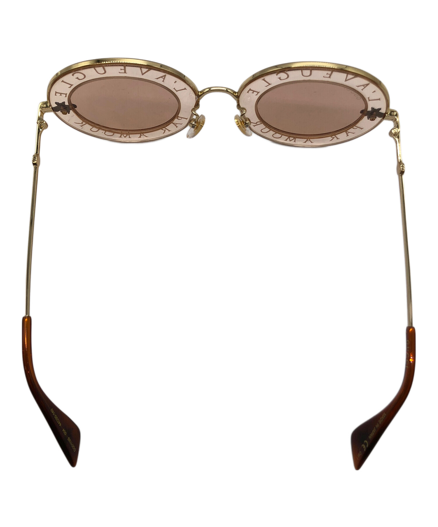 中古・古着通販】GUCCI (グッチ) L'AVEUGLE PAR AMOUR サングラス