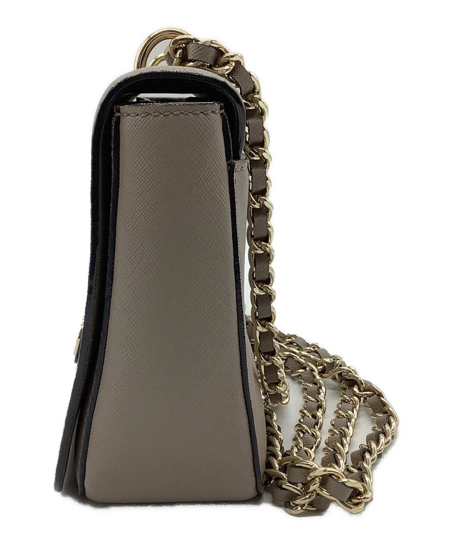 中古・古着通販】TORY BURCH (トリーバーチ) チェーンバッグ ベージュ 