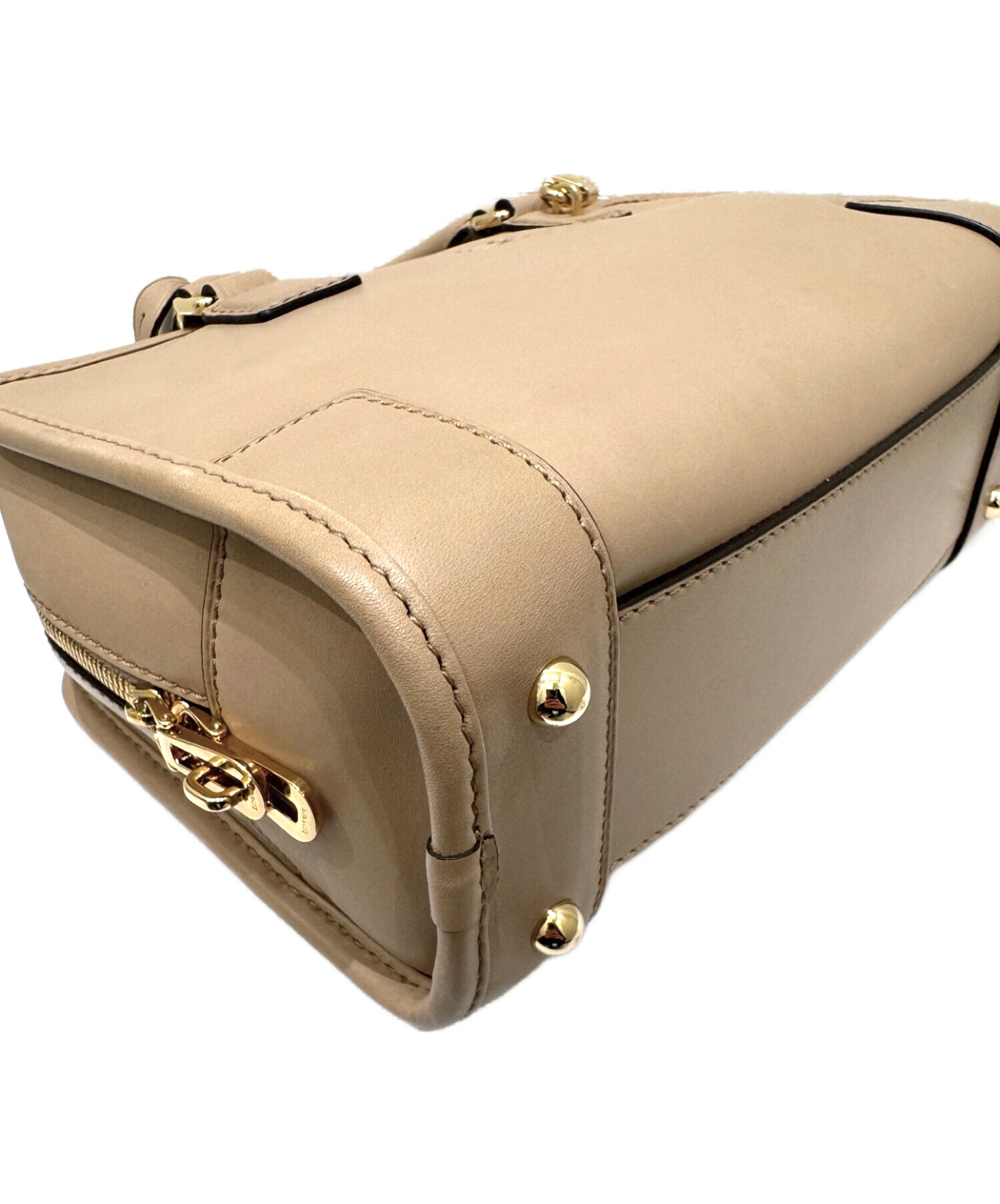 中古・古着通販】LOEWE (ロエベ) アマソナ23/ハンドバッグ ベージュ