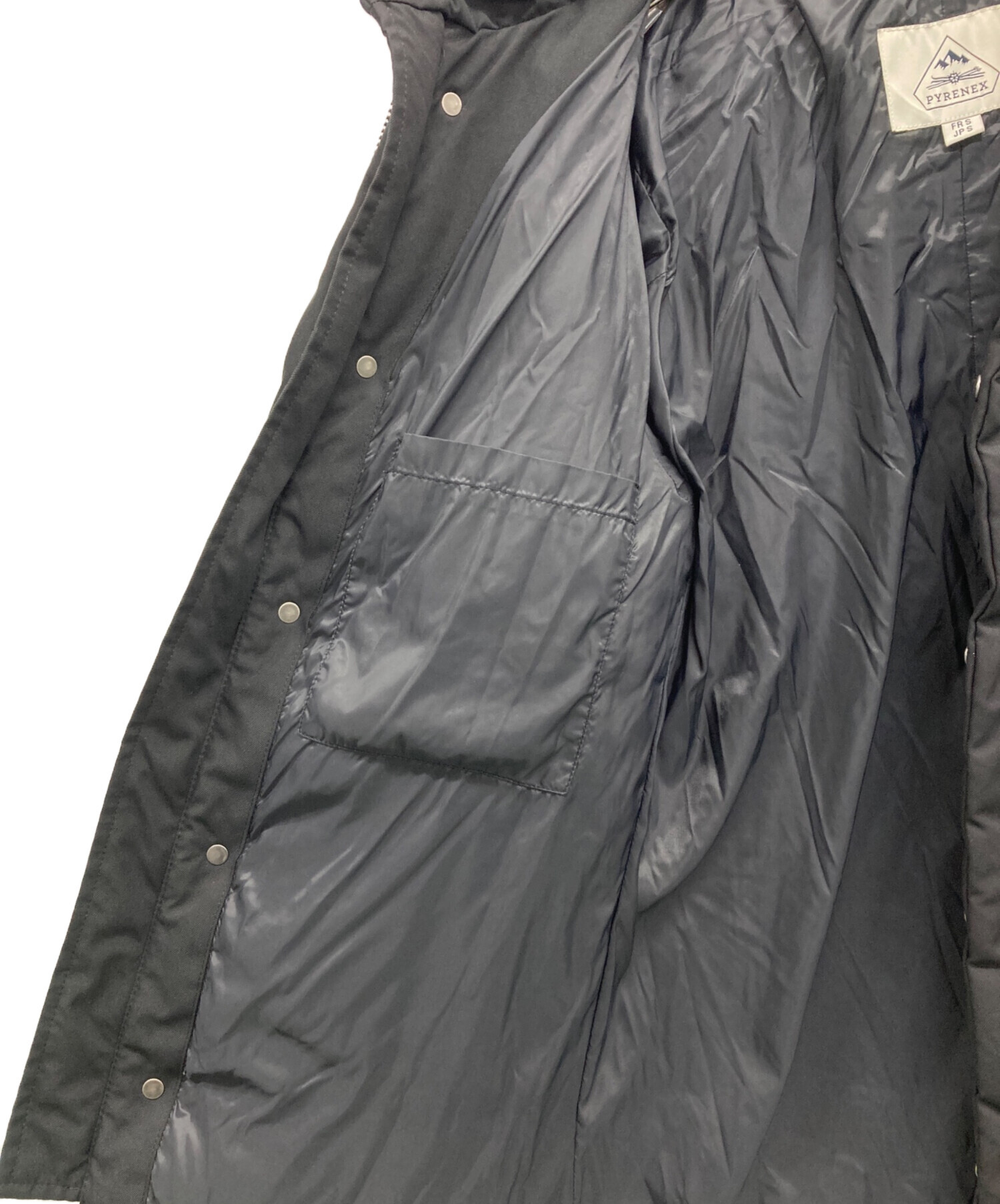 中古・古着通販】Pyrenex (ピレネックス) ダウンジャケット ブラック 