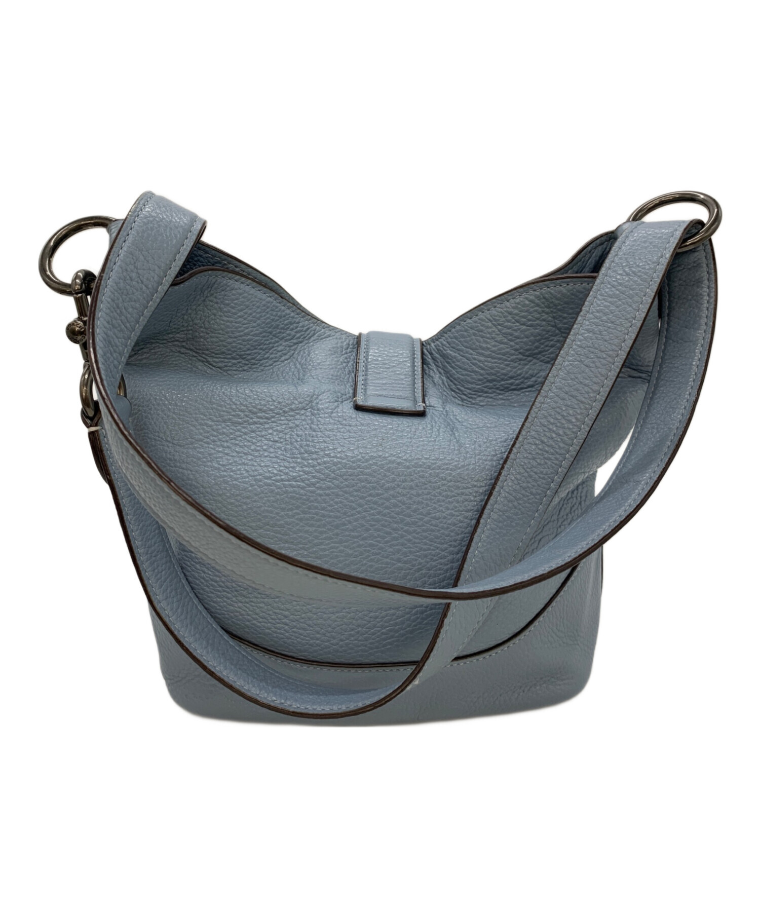 新品未使用タグなし！コーチ ショルダーバッグ 中古・古着通販】COACH (コーチ) ショルダーバッグ ネイビー×ブルー