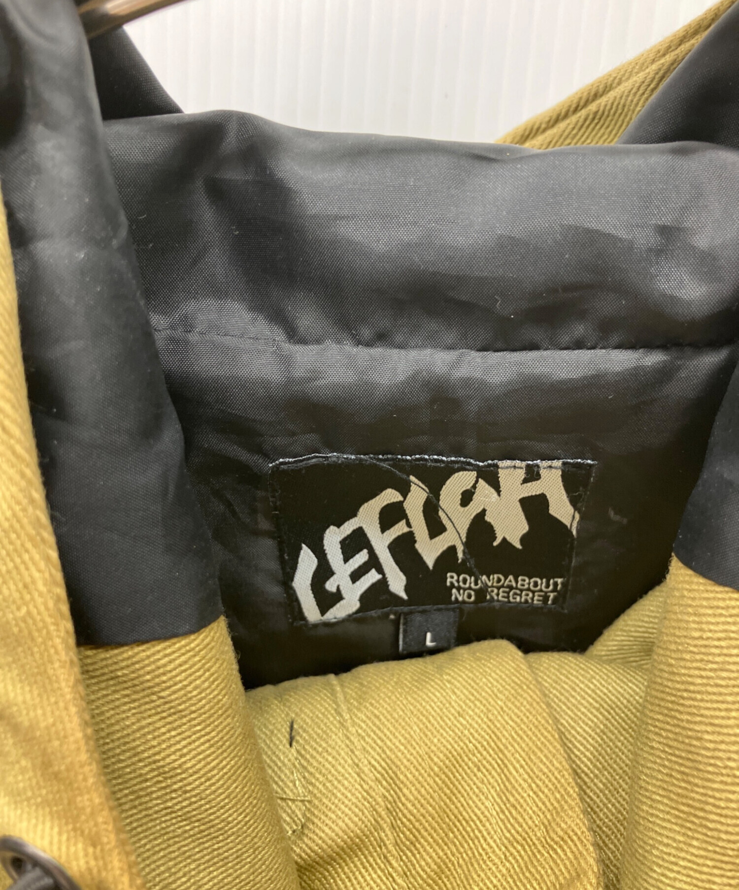 中古・古着通販】LEFLAH (レフラー) マウンテンパーカー ベージュ 