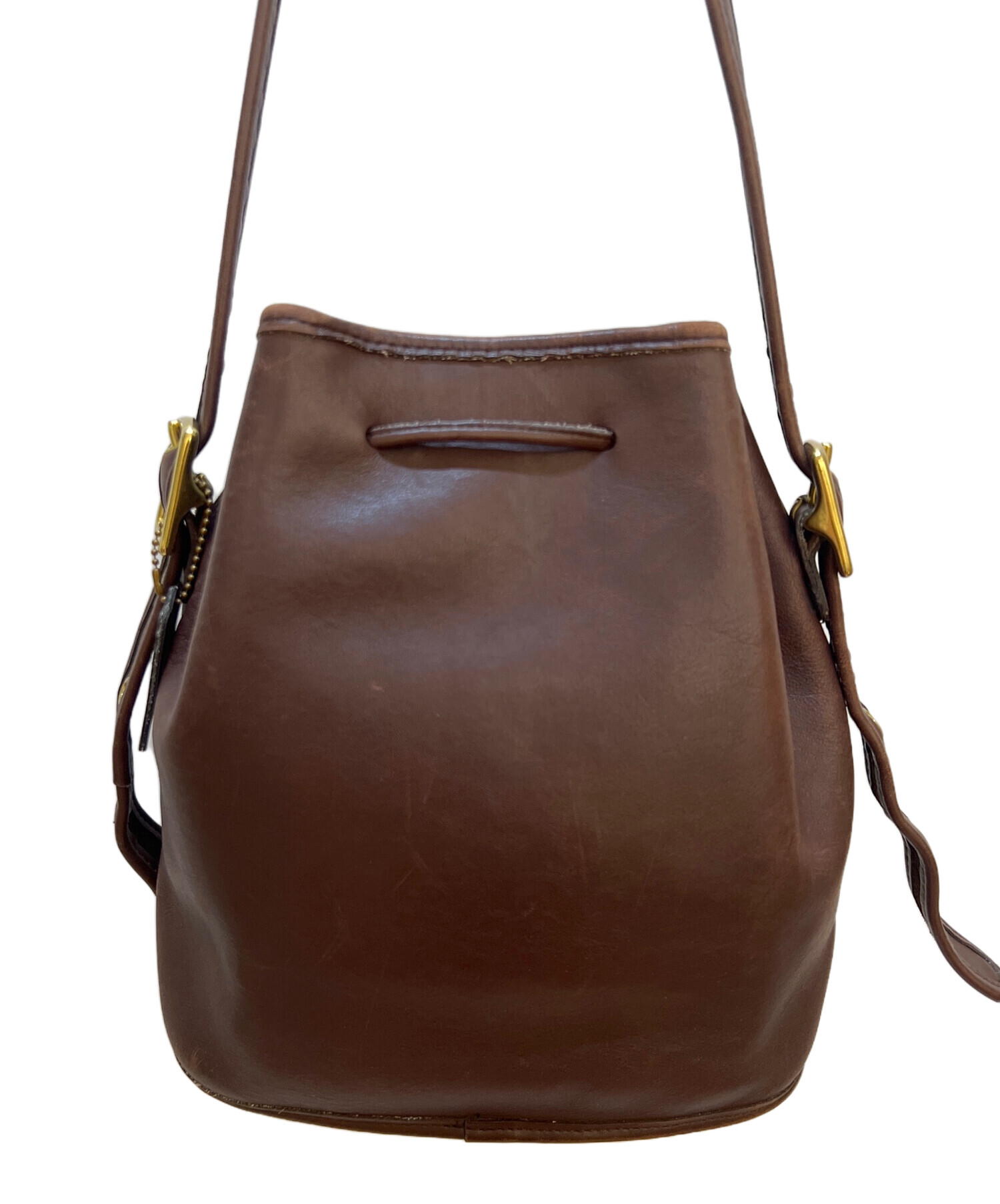 中古・古着通販】COACH (コーチ) ショルダーバッグ/OLD COACH ブラウン