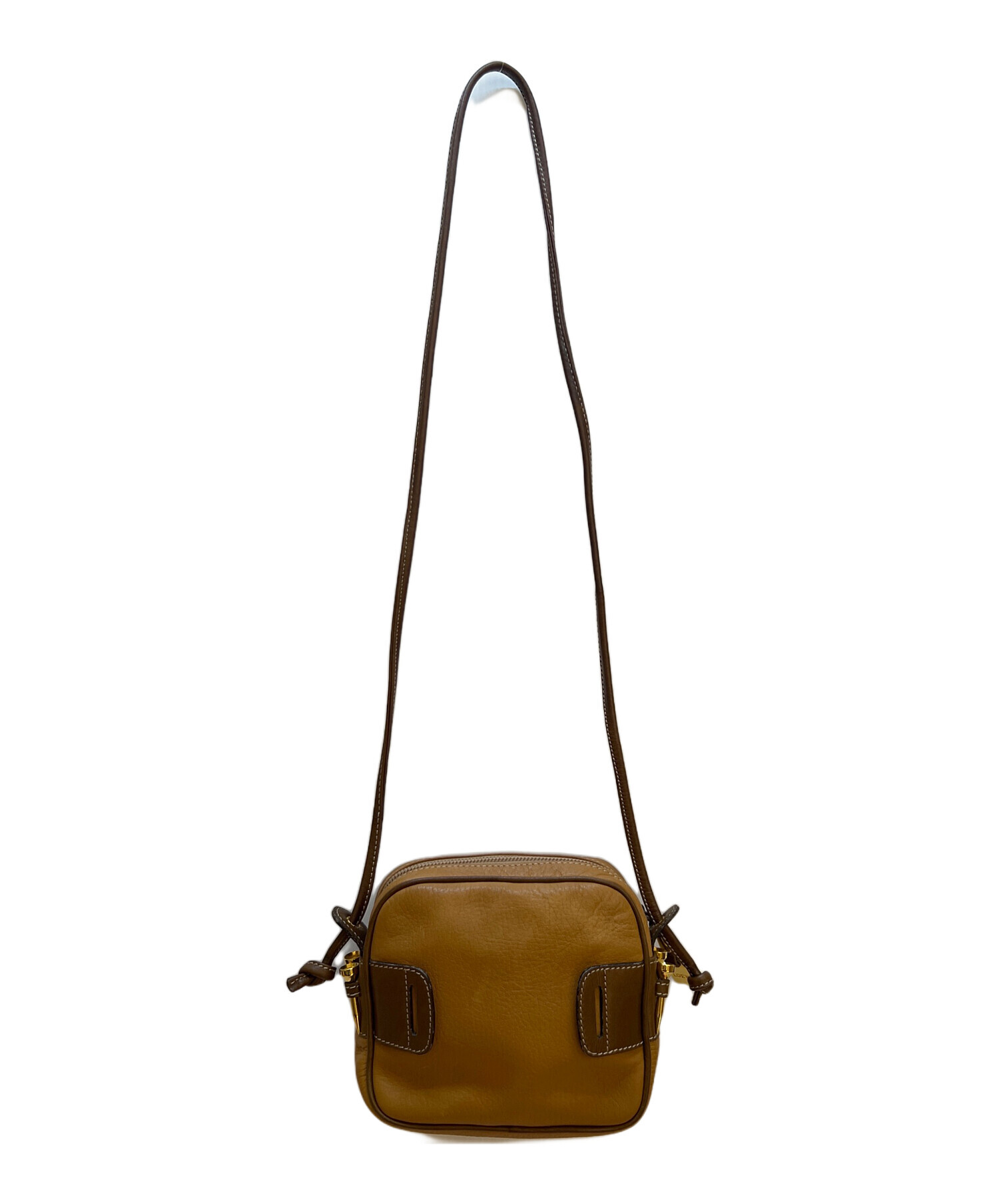 ✨️未使用級✨️ LOEWE アナグラム 総柄 ショルダーバッグ ブラウン 中古・古着通販】LOEWE (ロエベ) ショルダーバッグ/アナグラム