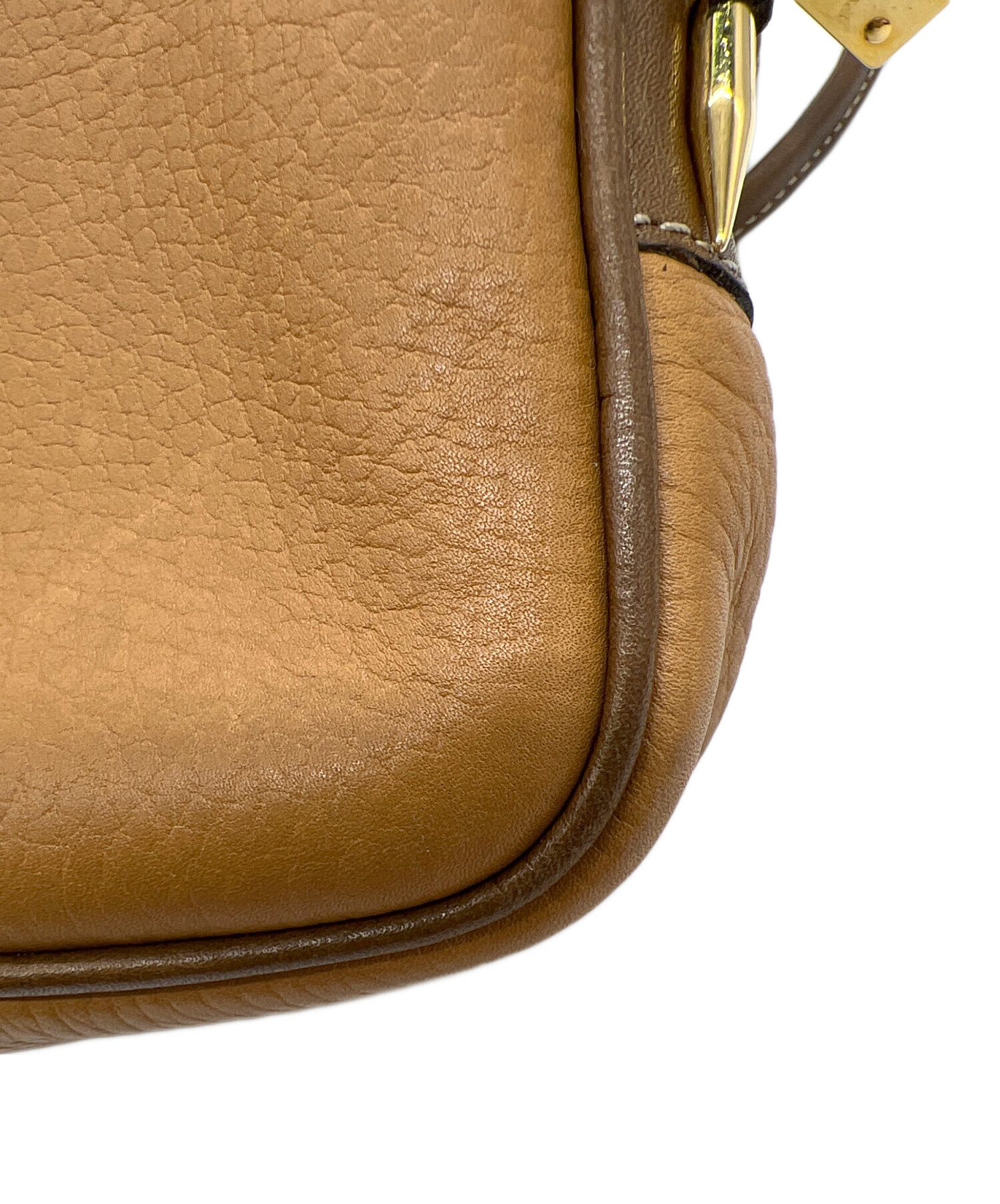 LOEWE ロエベ/アナグラム ショルダーバッグ/ブラウン/290***/ABランク/04【中古】 中古・古着通販】LOEWE (ロエベ) アナグラムレザーショルダーバッグ