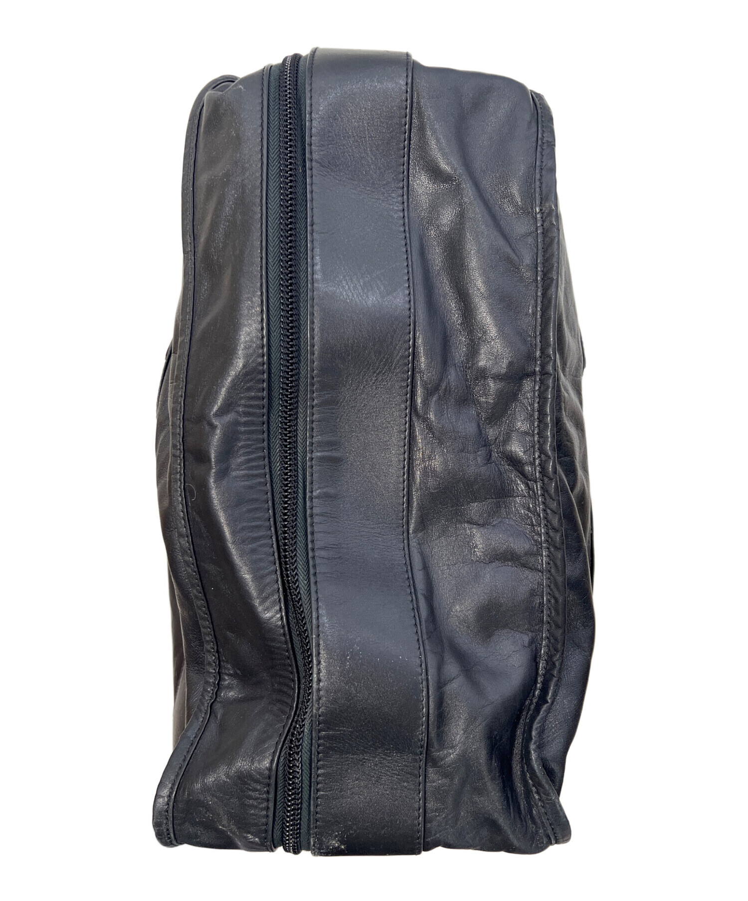 中古・古着通販】LOEWE (ロエベ) ボストンバッグ/アナグラム ブラック