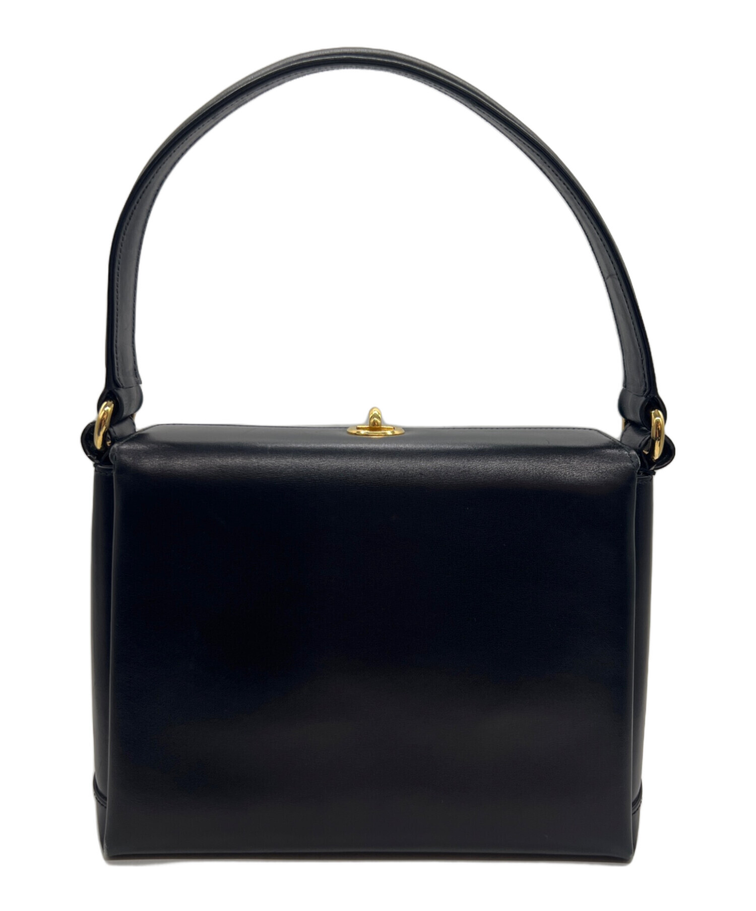 中古・古着通販】GUCCI (グッチ) ハンドバッグ ブラック｜ブランド