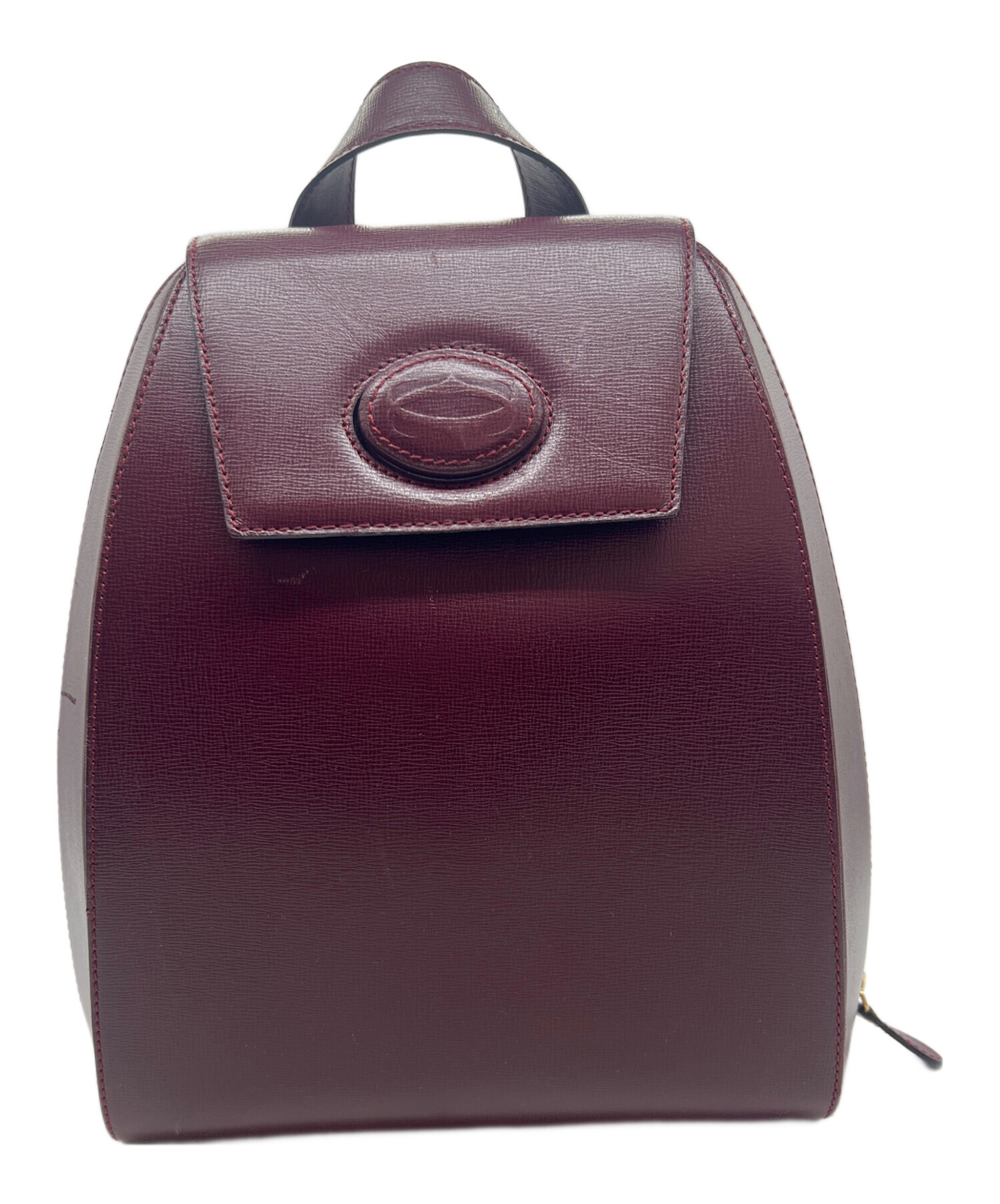 カルティエ　バックパック 中古・古着通販】Cartier (カルティエ) リュック ボルドー｜ブランド